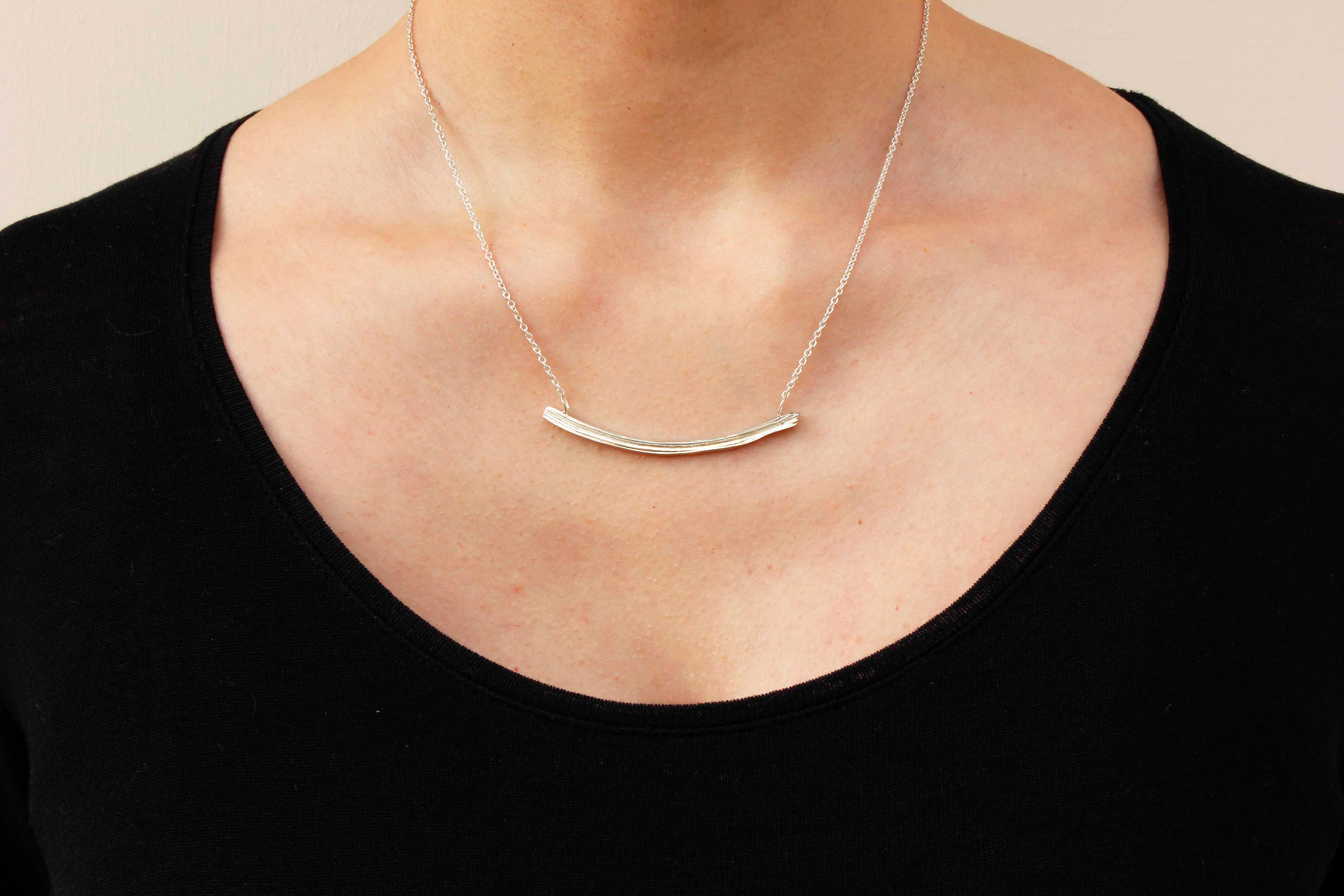 Contemporary Bar Necklace For Sale