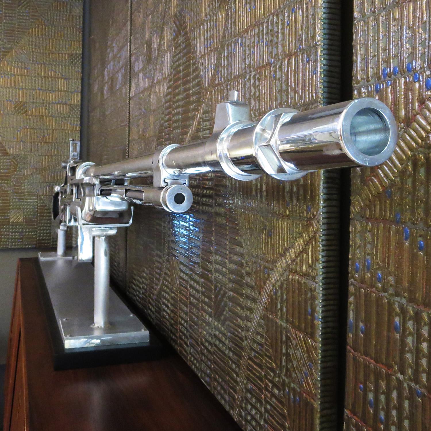Mid-Century Modern Bar Rifle Oversized Training Display Model