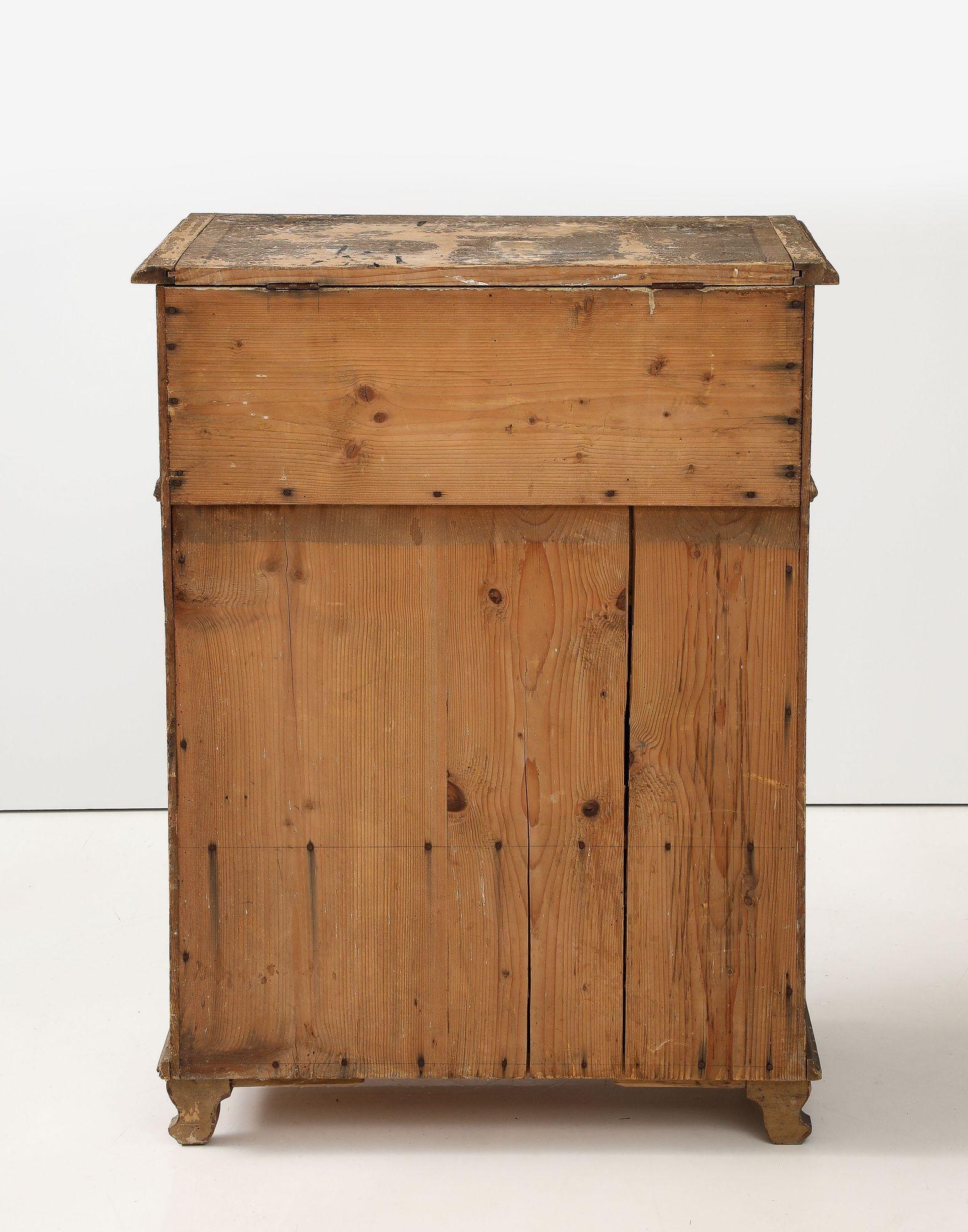 Bar Server Bitumen Varnish Oxidized, France 19th c 7