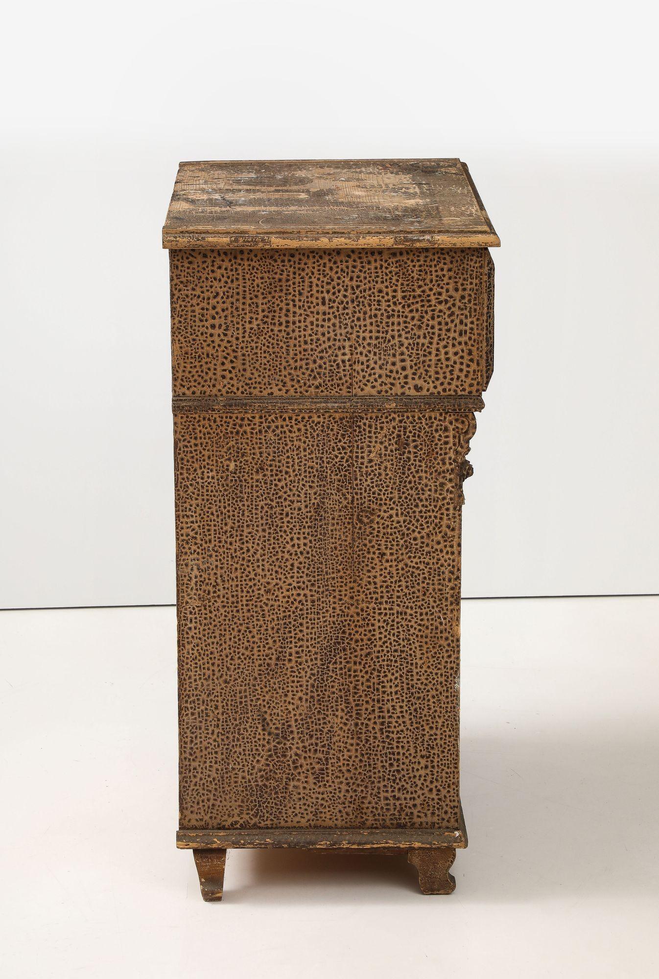 Bar Server Bitumen Varnish Oxidized, France 19th c 8