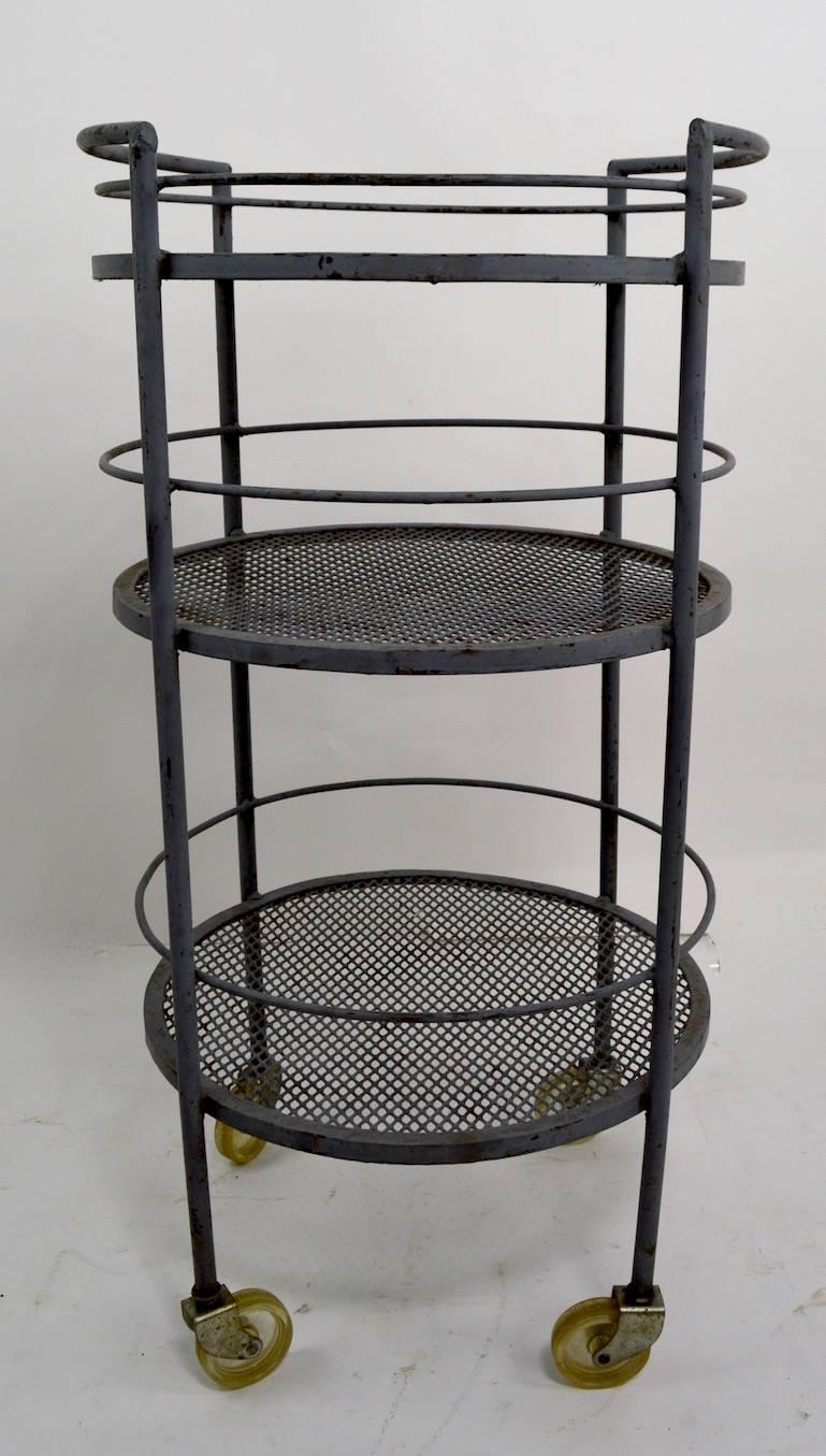 Bar Serving Cart by Woodard In Good Condition In New York, NY