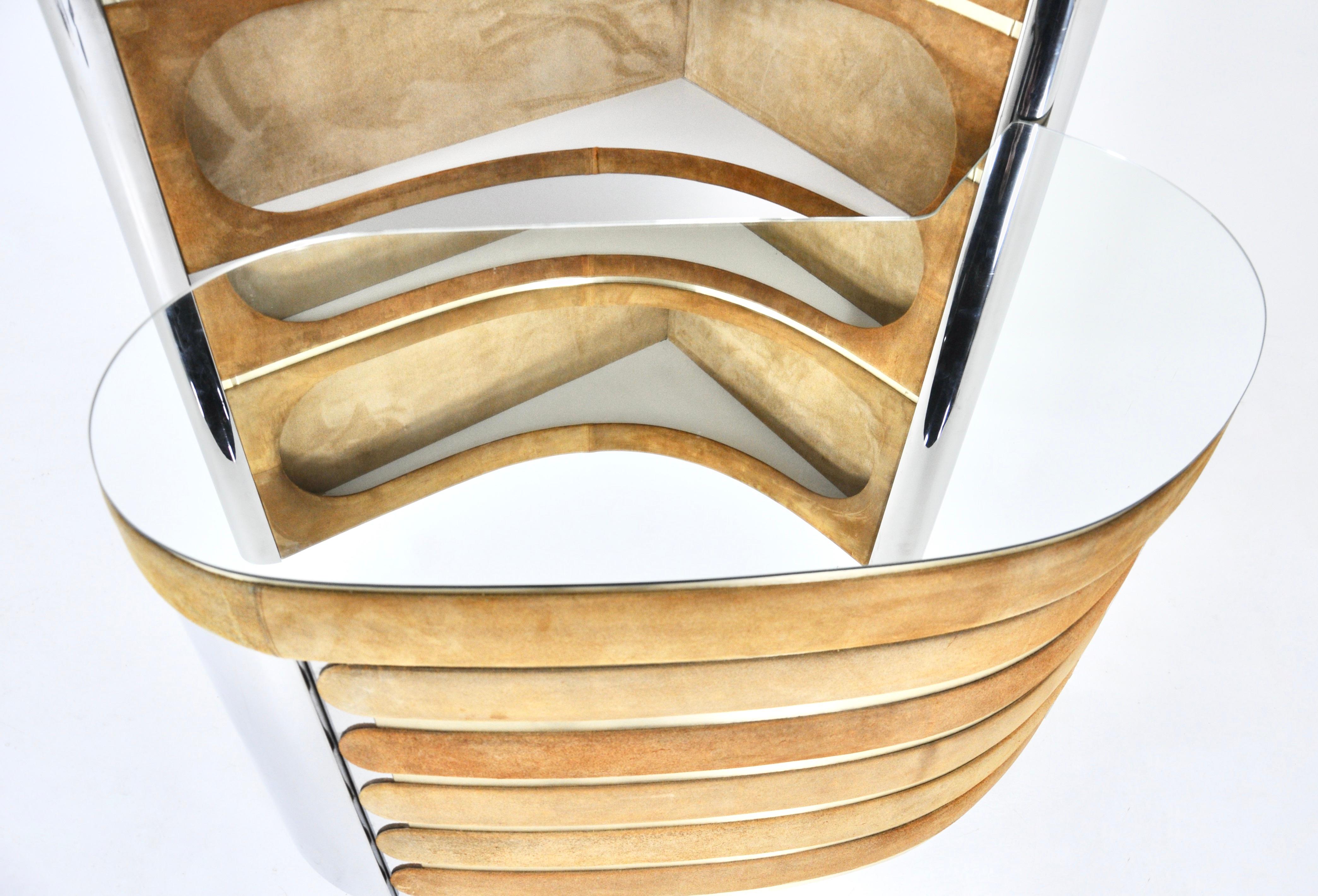 Late 20th Century Bar set attributed to Willy Rizzo, 1970s