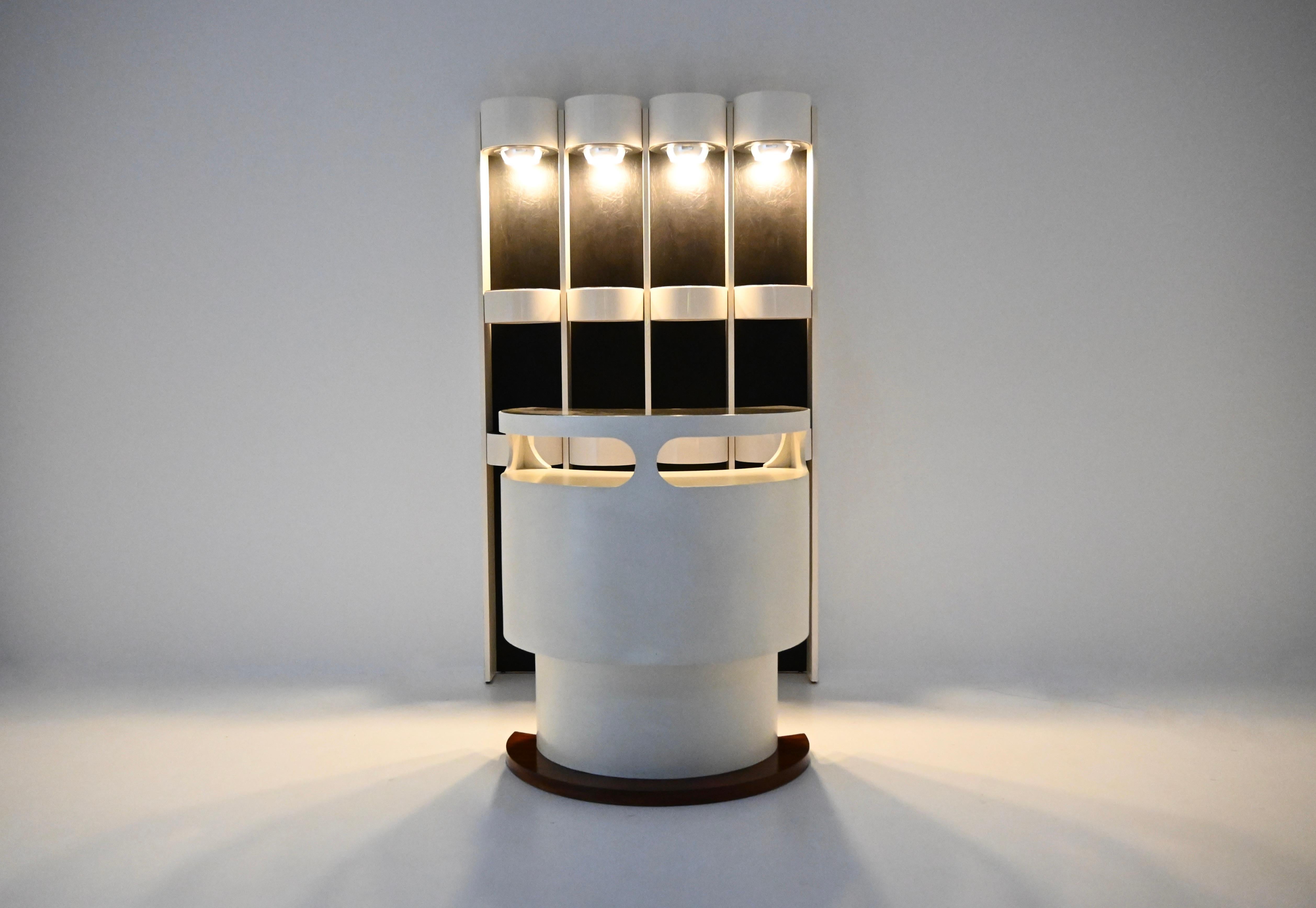 Mid-Century moderno Set da bar di Joe Colombo, anni '60 in vendita