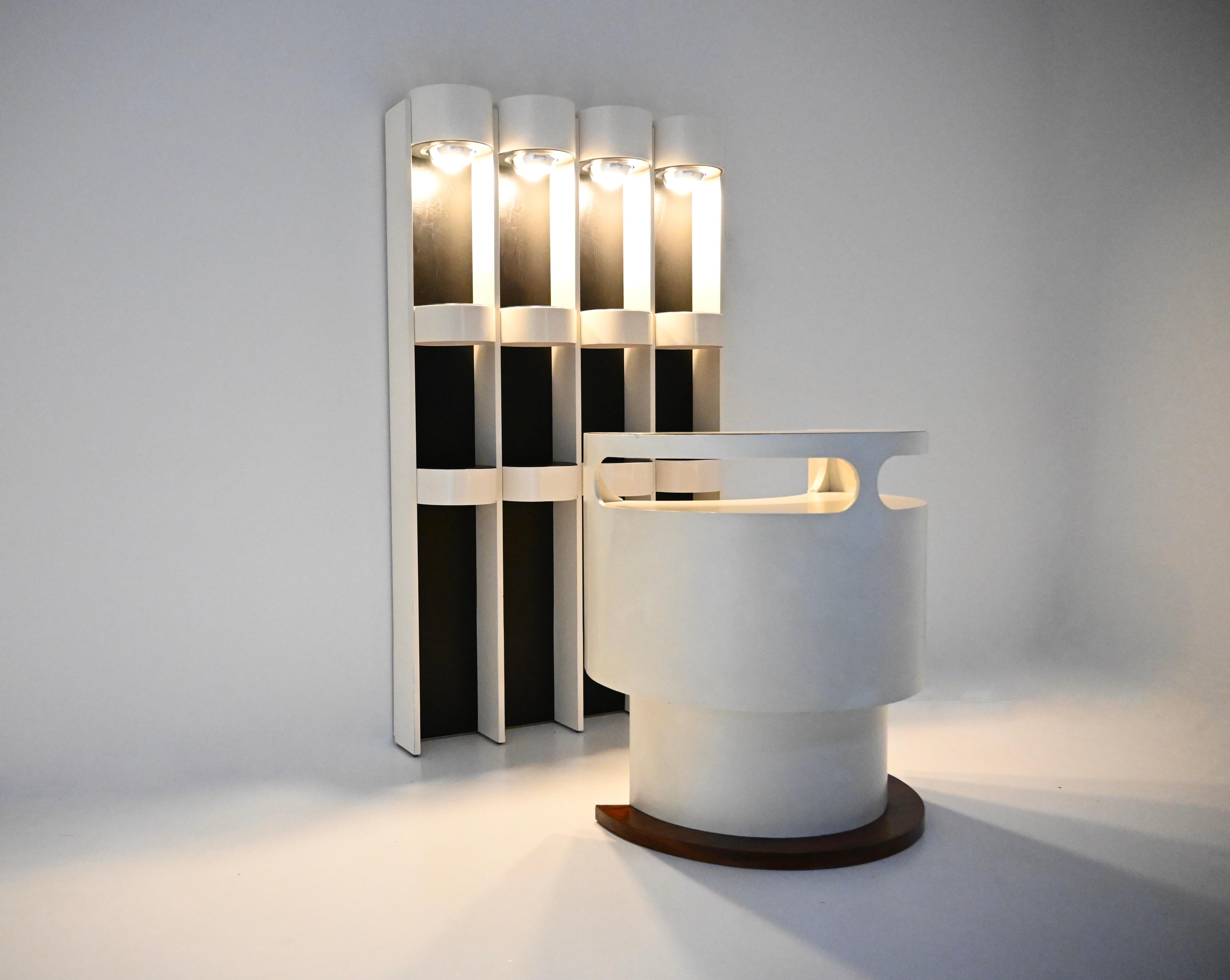 Set da bar di Joe Colombo, anni '60 In condizioni buone in vendita a bruxelles, BE