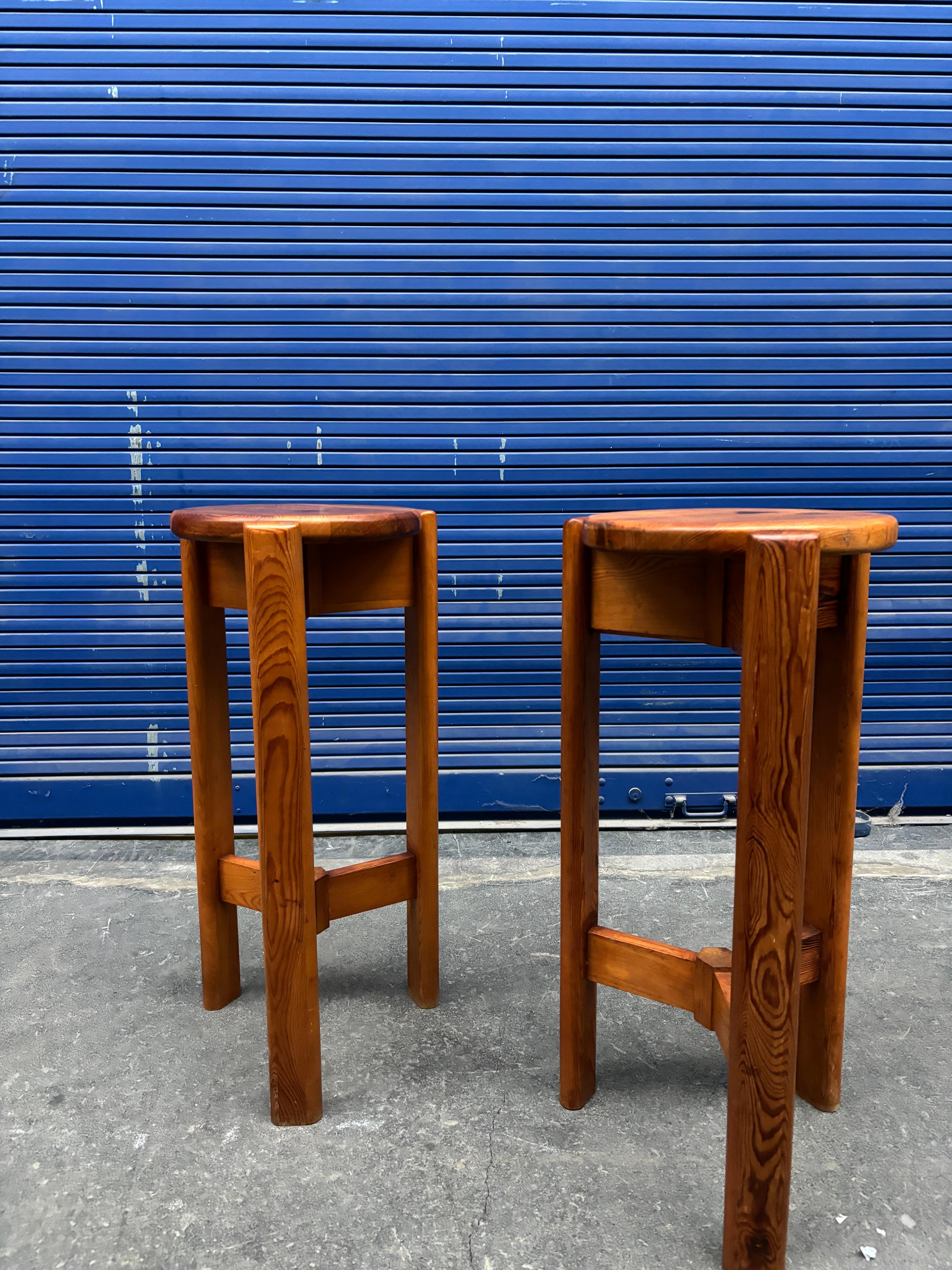 Français Tabouret de bar 1950 en vente