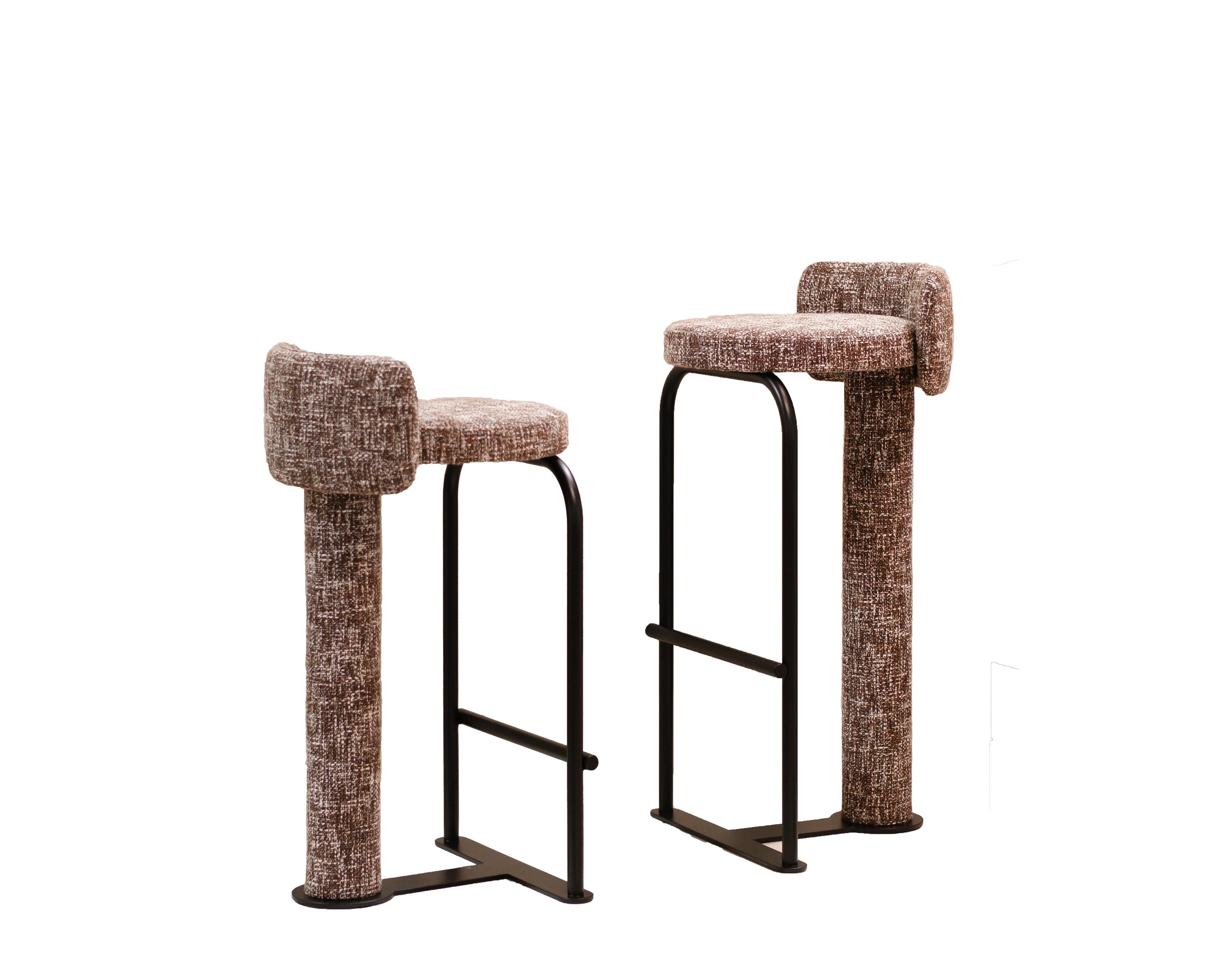 terracotta bar stools