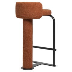 Taburete de mostrador Fox en tela Oreo by Woo