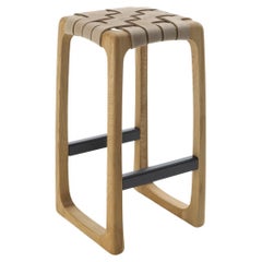 Bar stool Riva 1920 Bungalow Bar Stool design Jamie Durie - H 68 cm - 26.8 in