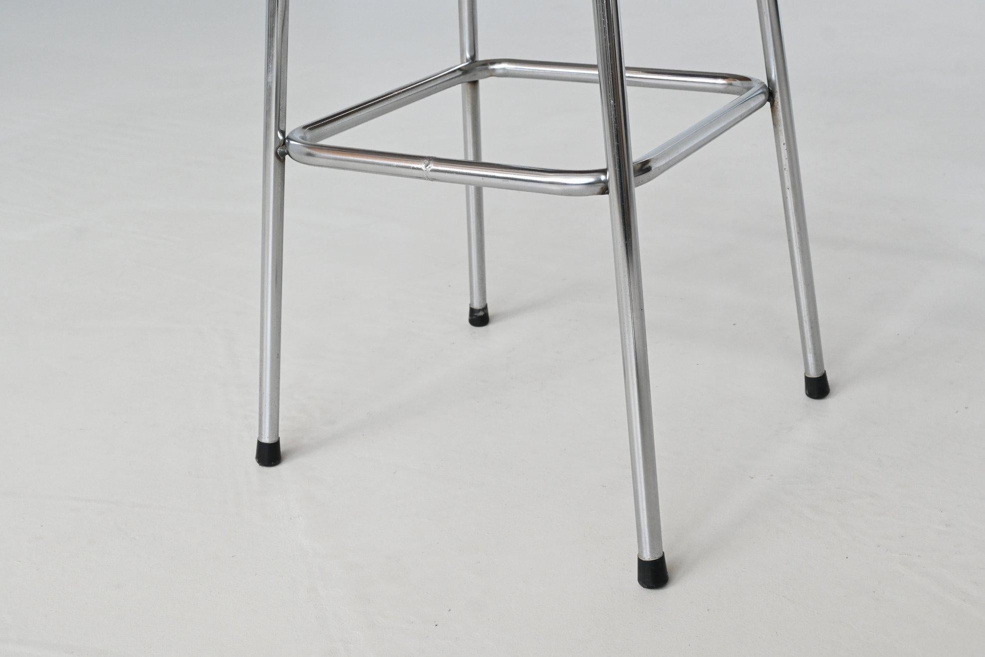 Bar stool selected by Charlotte Perriand for Les Arcs Ski Resort France 1960 7