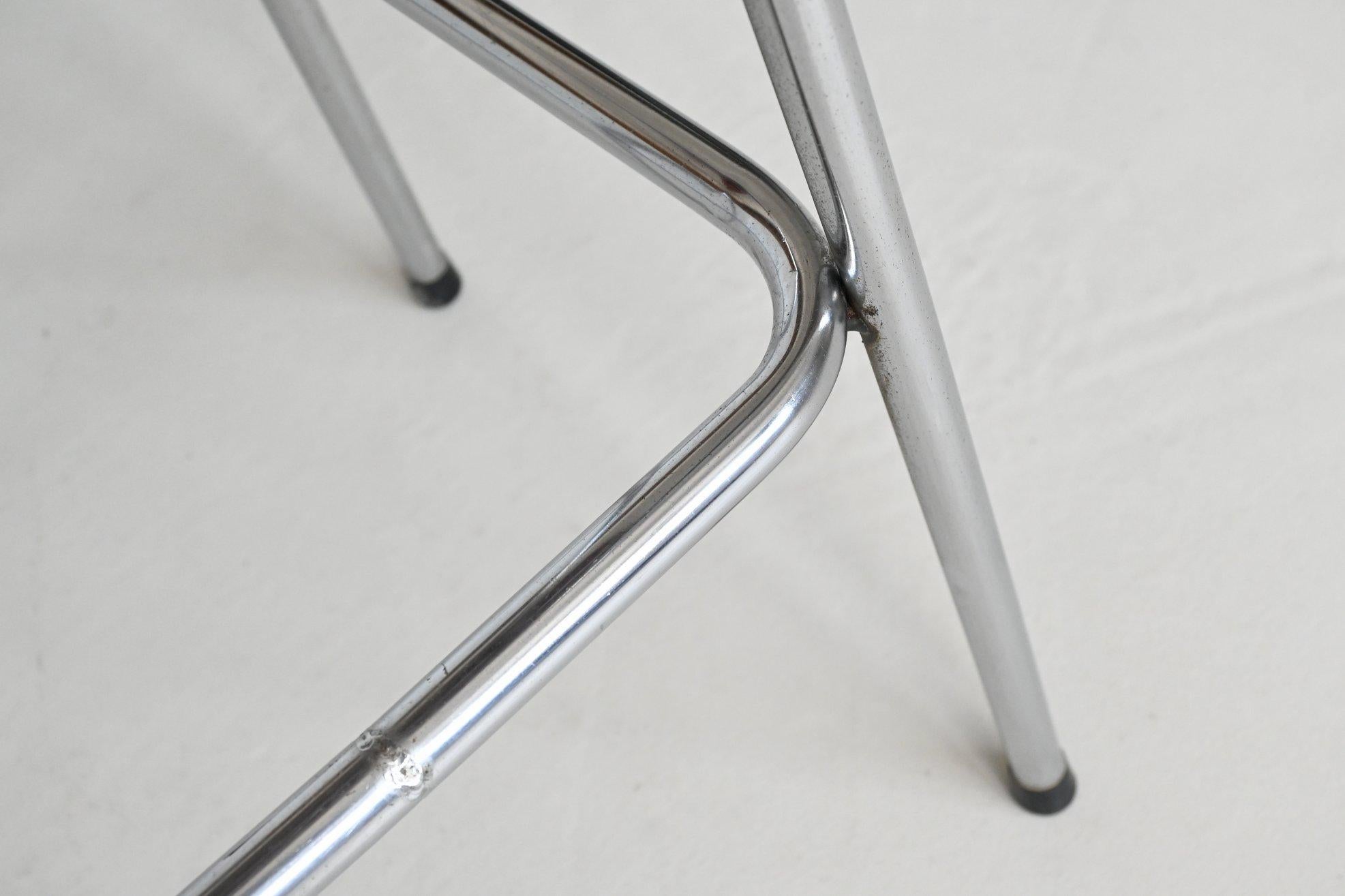 Bar stool selected by Charlotte Perriand for Les Arcs Ski Resort France 1960 8