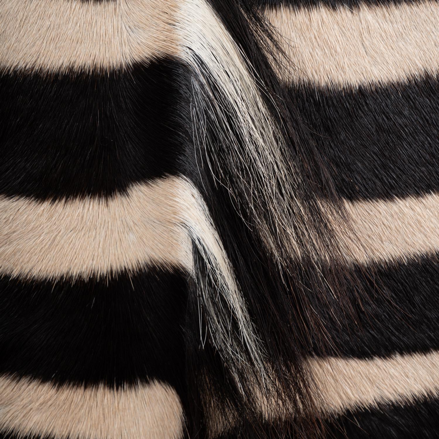 Bar Stool - Zebra Hide Neuf - En vente à New York, NY