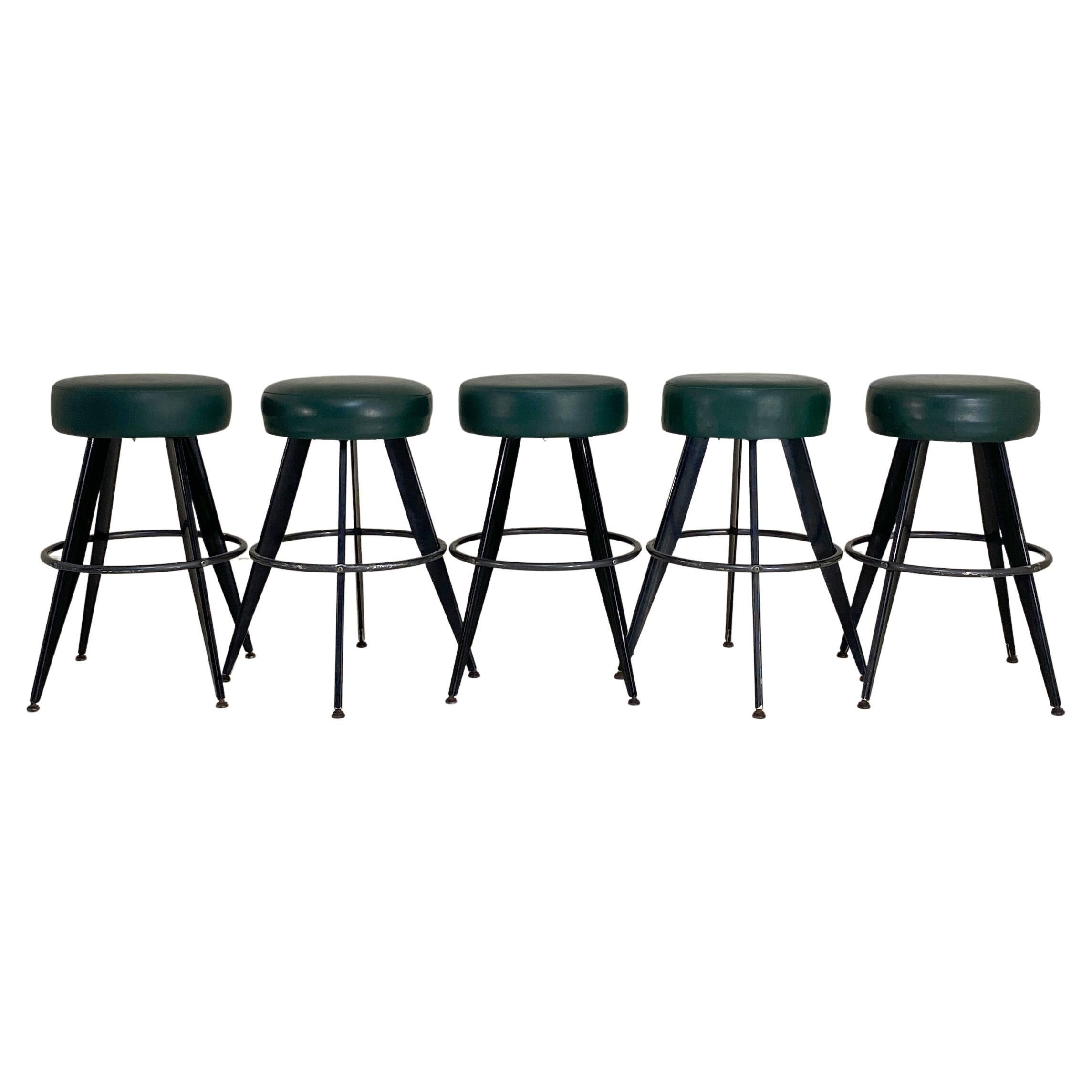 Bar Stools After Jean Prouve