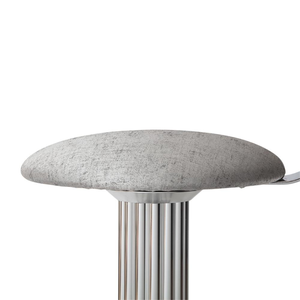 Upholstery Designs for Leisure Bar Stools, Chrome Steel, Swivel