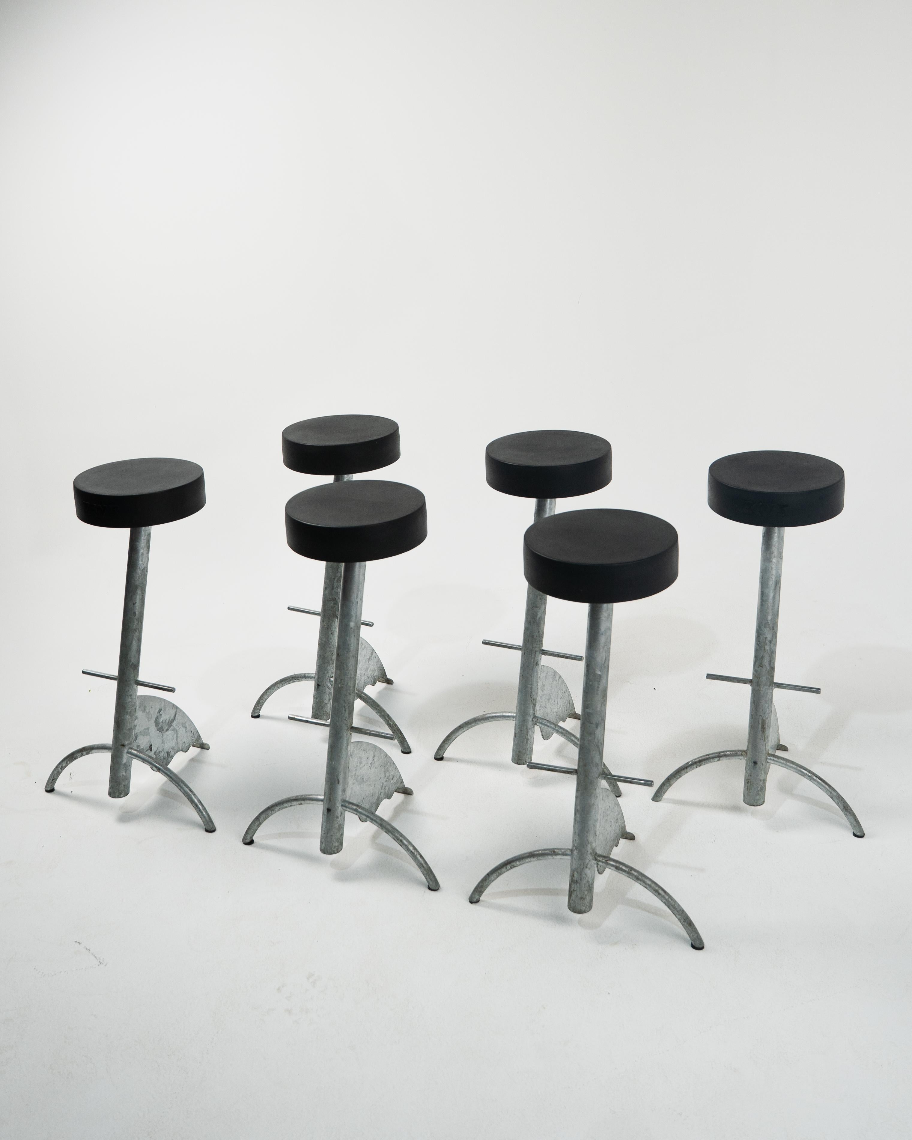 Taburetes de bar de Maurizio Peregalli para Zeus Noto Italiano en venta