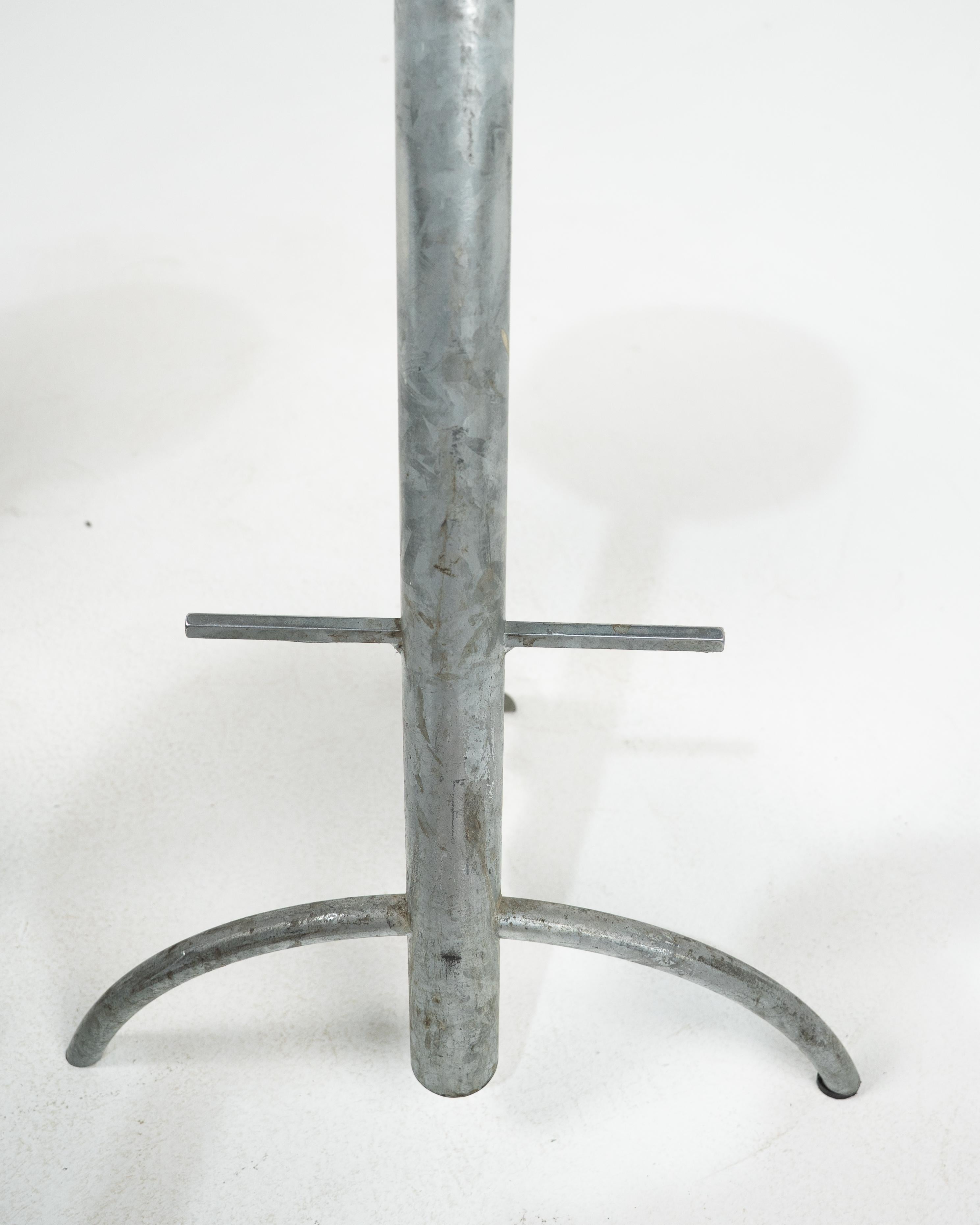 Taburetes de bar de Maurizio Peregalli para Zeus Noto Acero en venta