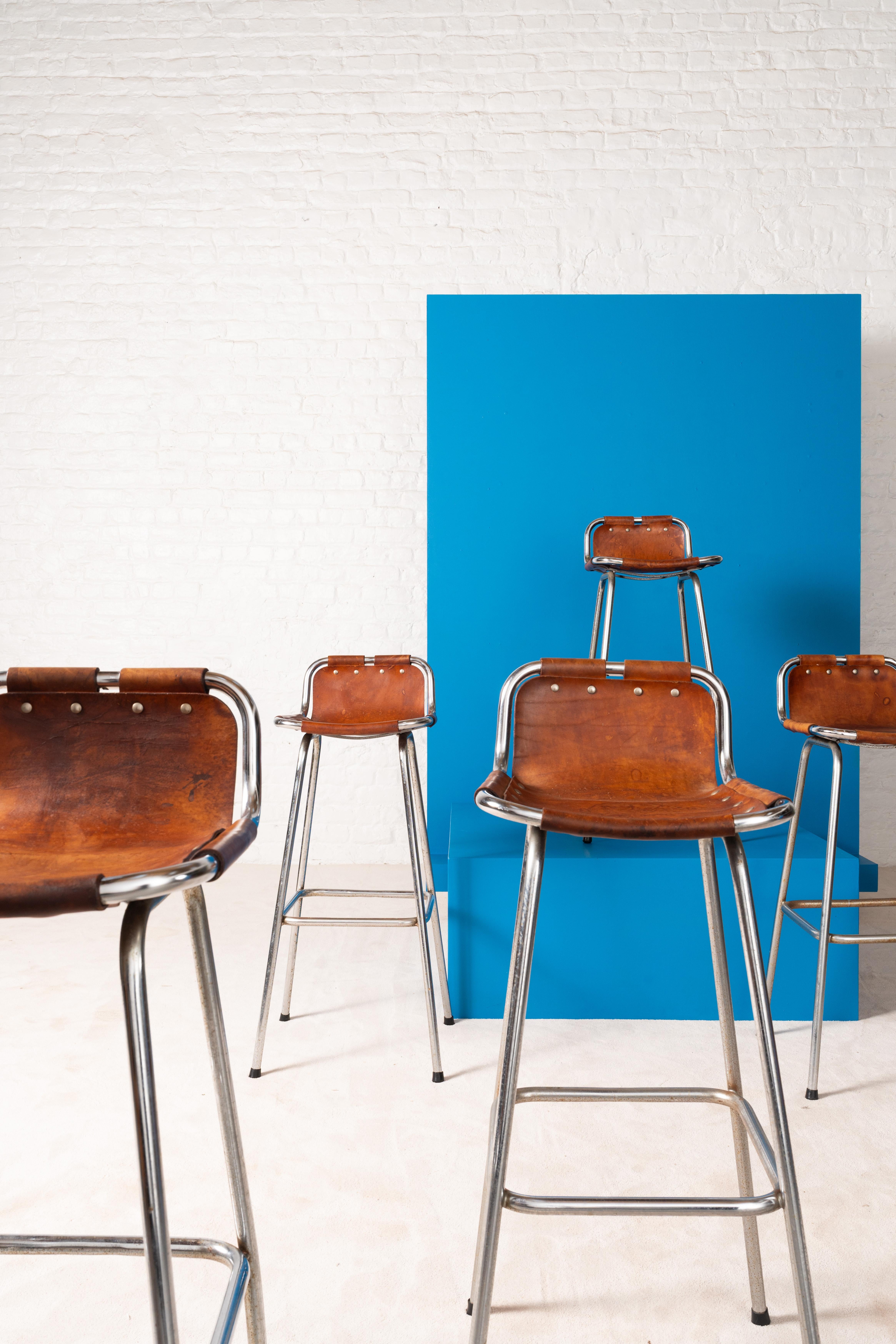 Bar Stools - Charlotte Perriand en vente 3