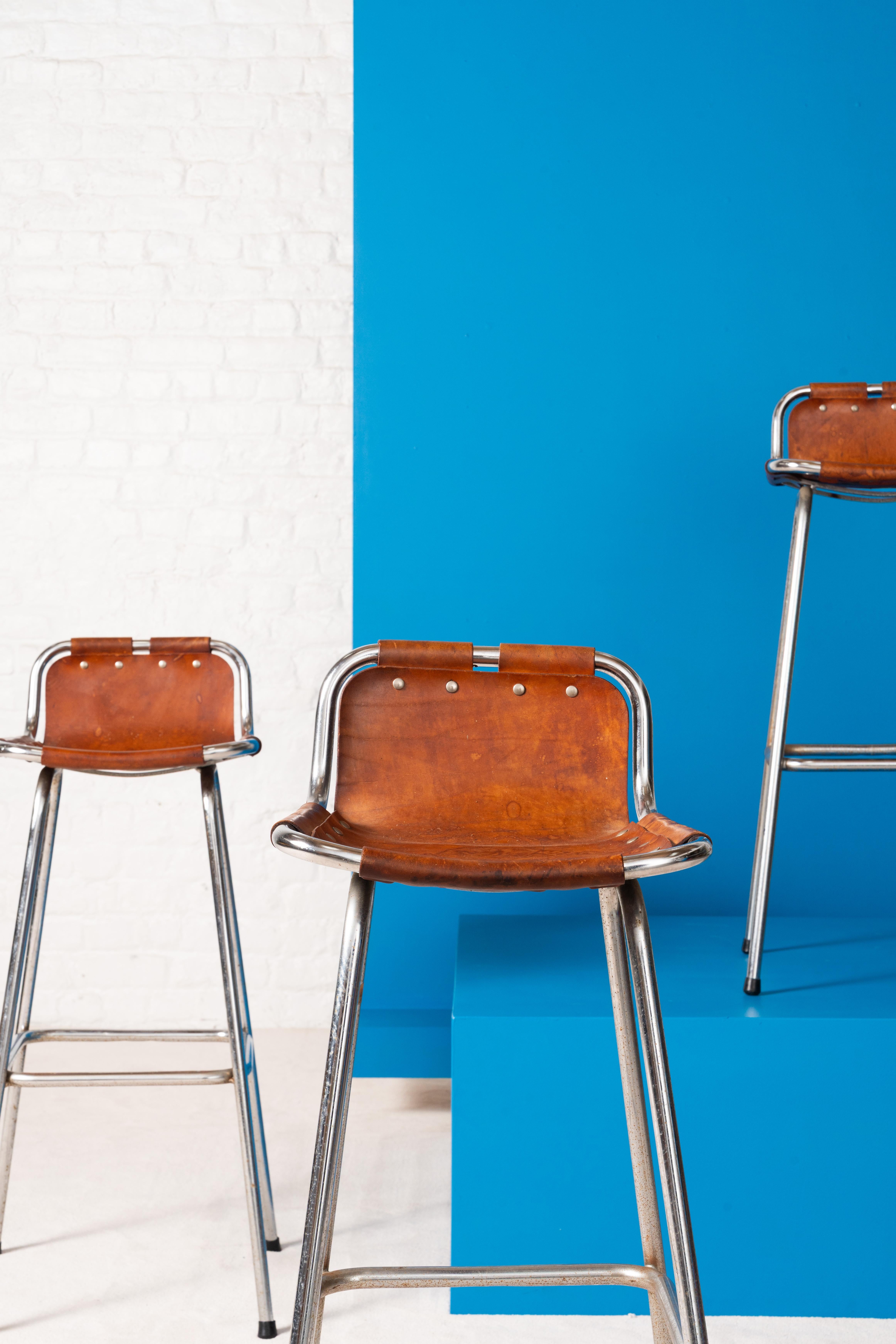 Bar Stools - Charlotte Perriand en vente 1