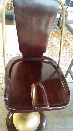 Bar Stools Pair of Swivel Yacht Style