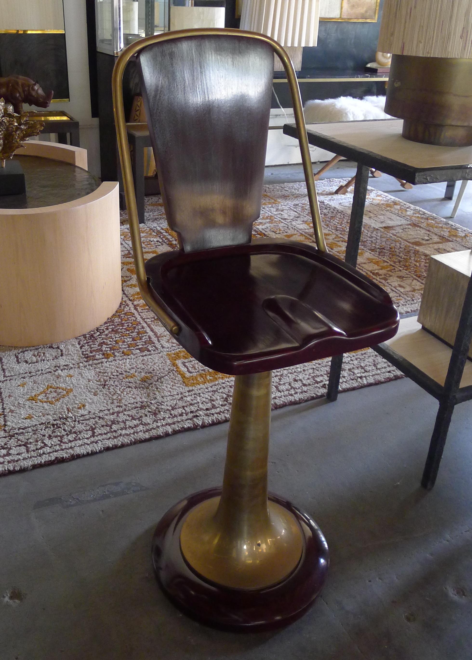 Bar Stools Pair of Swivel Yacht Style For Sale at 1stDibs yacht bar