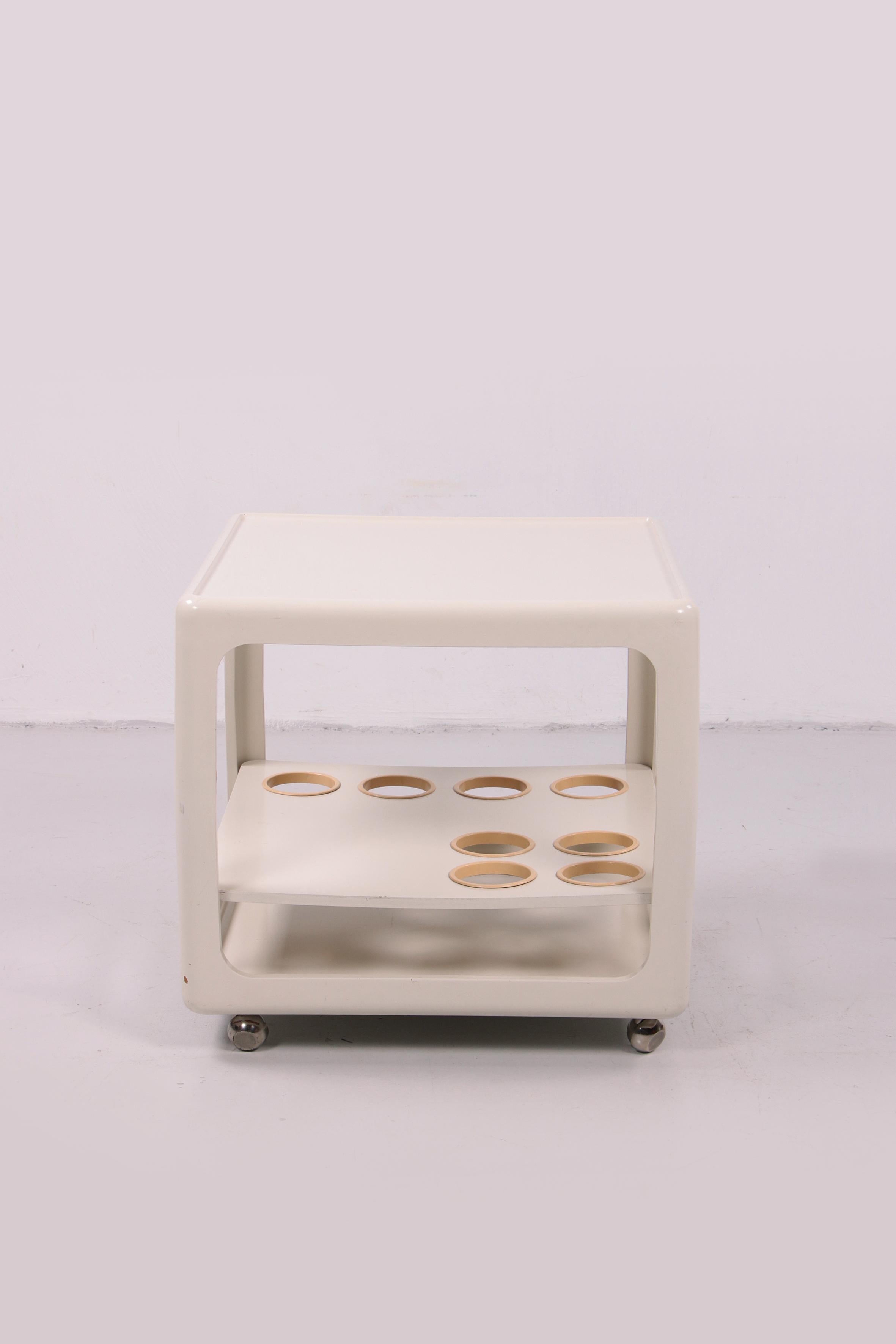 Late 20th Century Bar Trolley Alberto Rosselli Made by Kartell, 1970