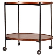 Antique Bar Trolley by Paolo Tilche, 1959