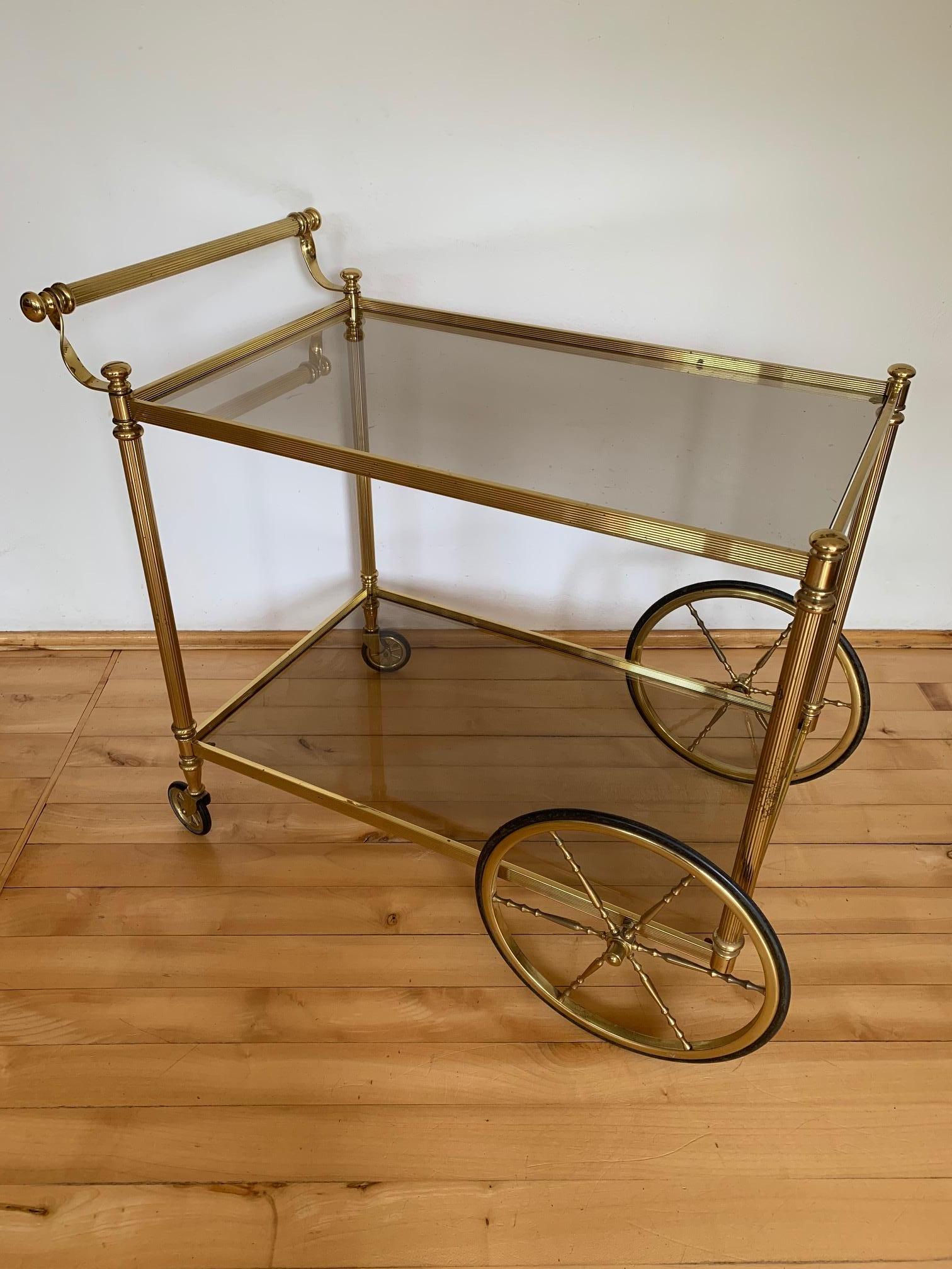 Mid-Century Modern Bar Trolley, France, 1960s For Sale