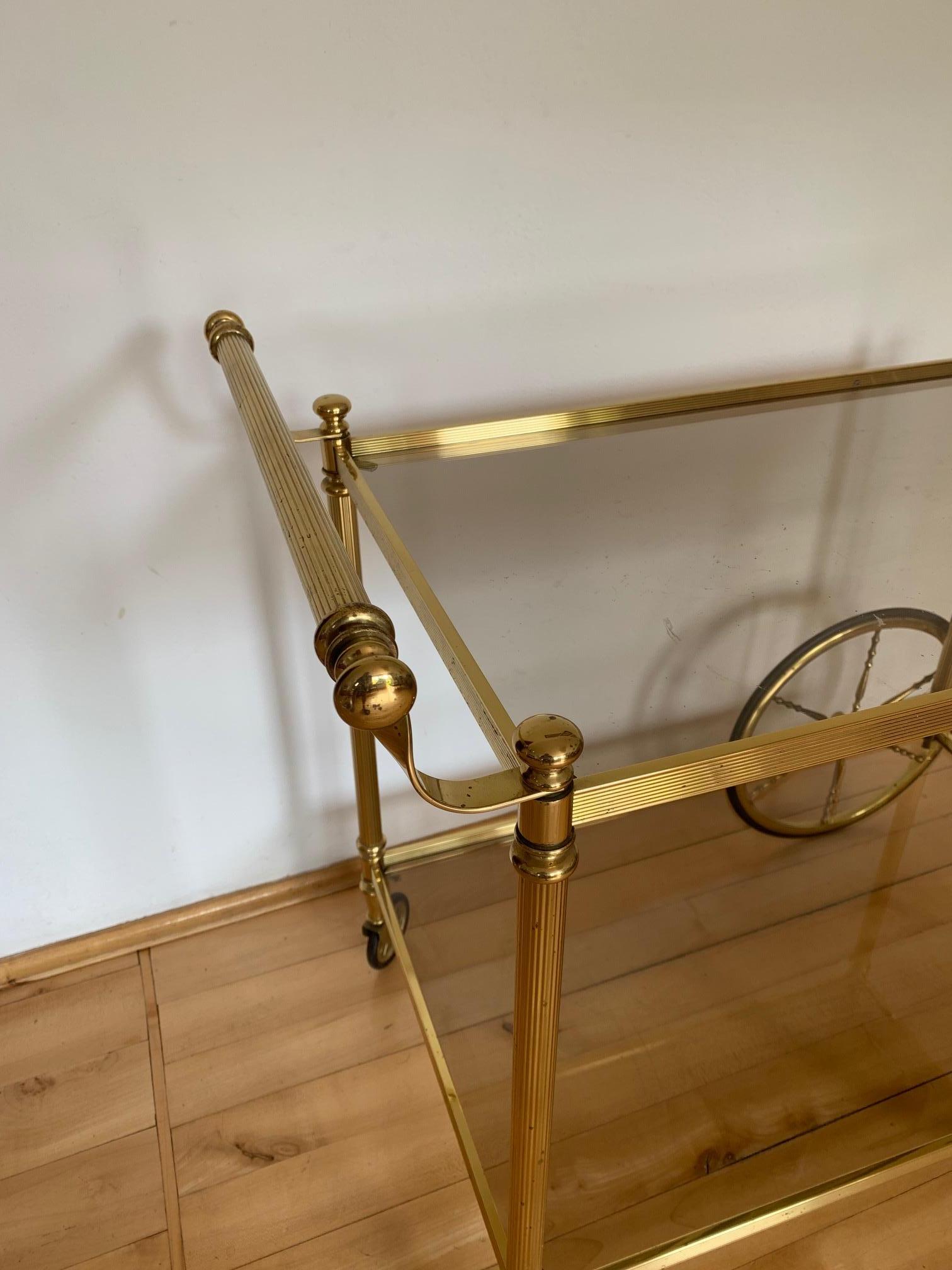 Bar Trolley, France, 1960s In Good Condition For Sale In Mazowieckie, PL