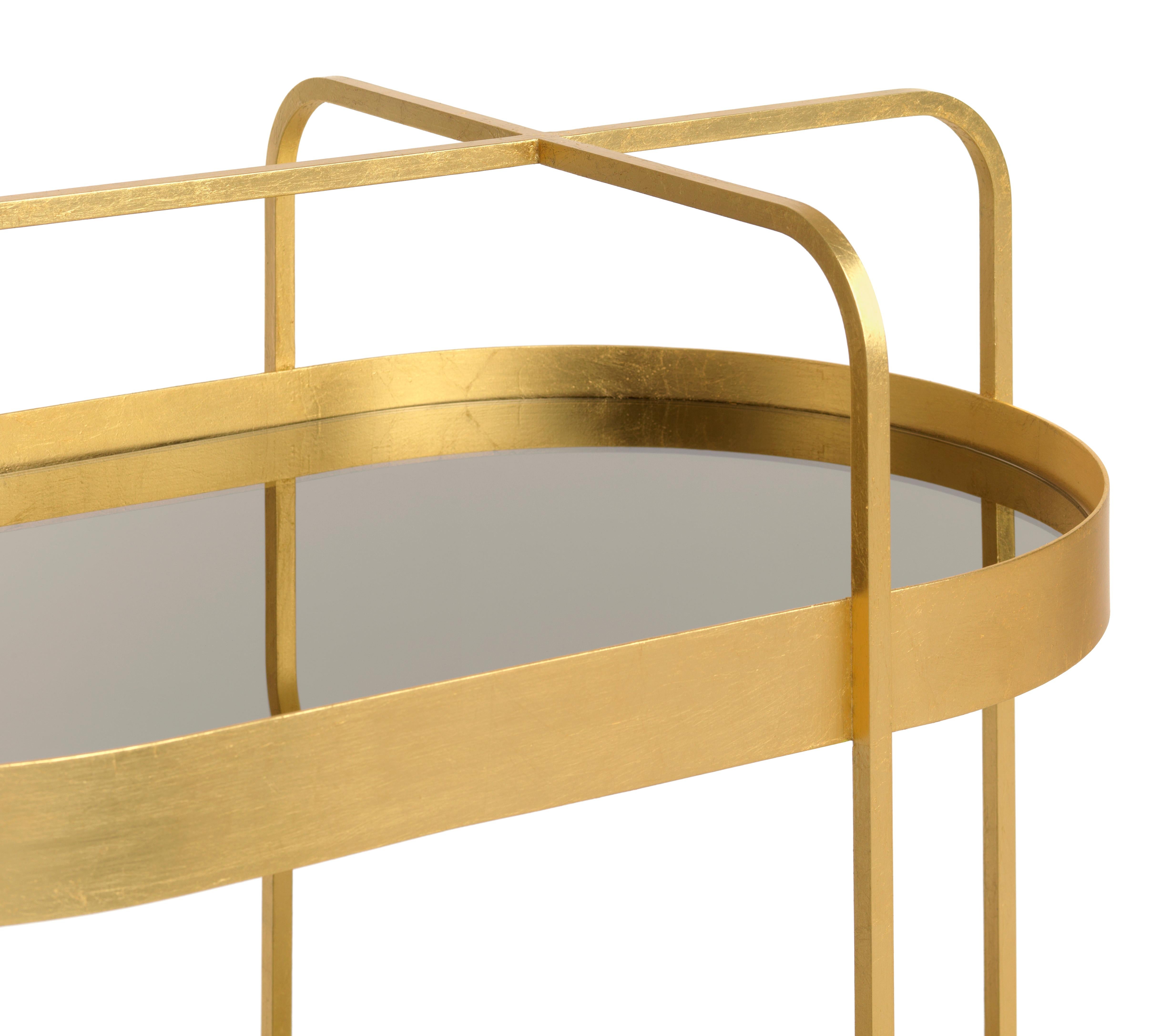 Contemporary Bar Trolley from Sebastian Herkners Sold Out Limited Grace Gold 'No. 4 of 50' For Sale