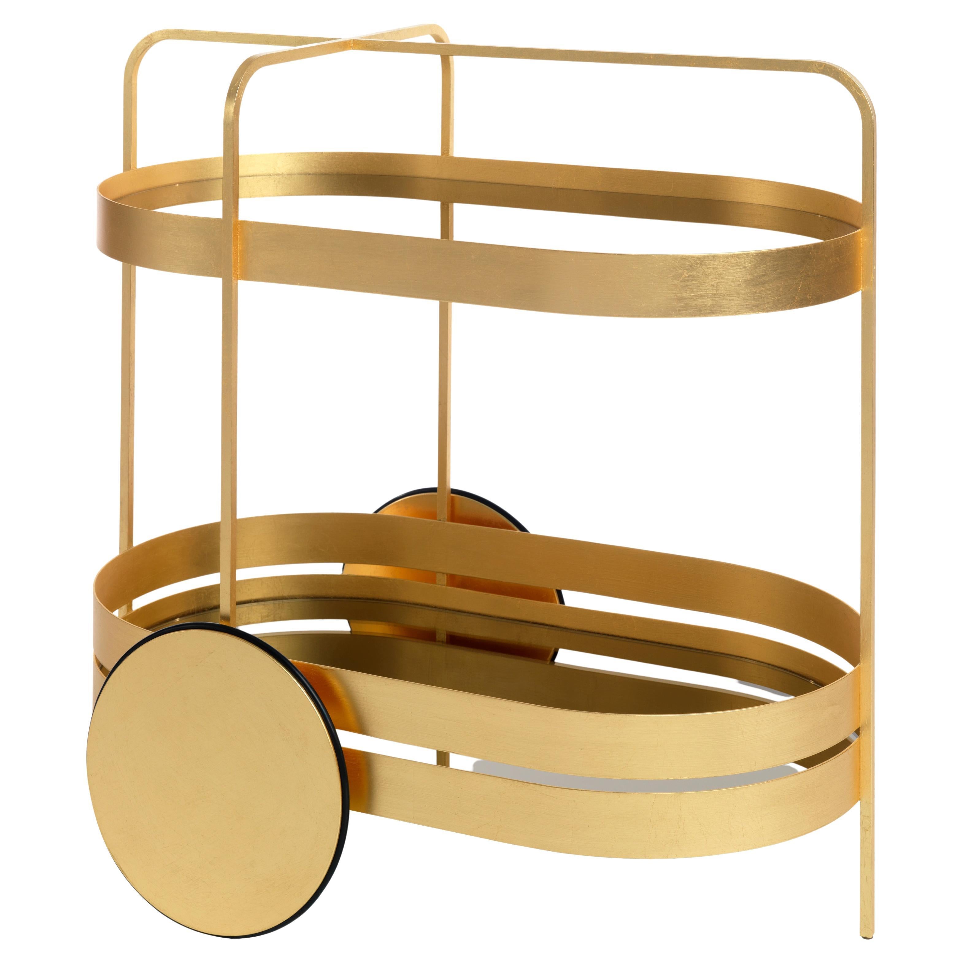 Bar Trolley from Sebastian Herkners Sold Out Limited Grace Gold 'No. 4 of 50' For Sale