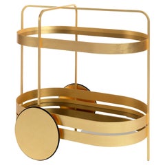 Bar Trolley from Sebastian Herkners Sold Out Limited Grace Gold 'No. 4 of 50'