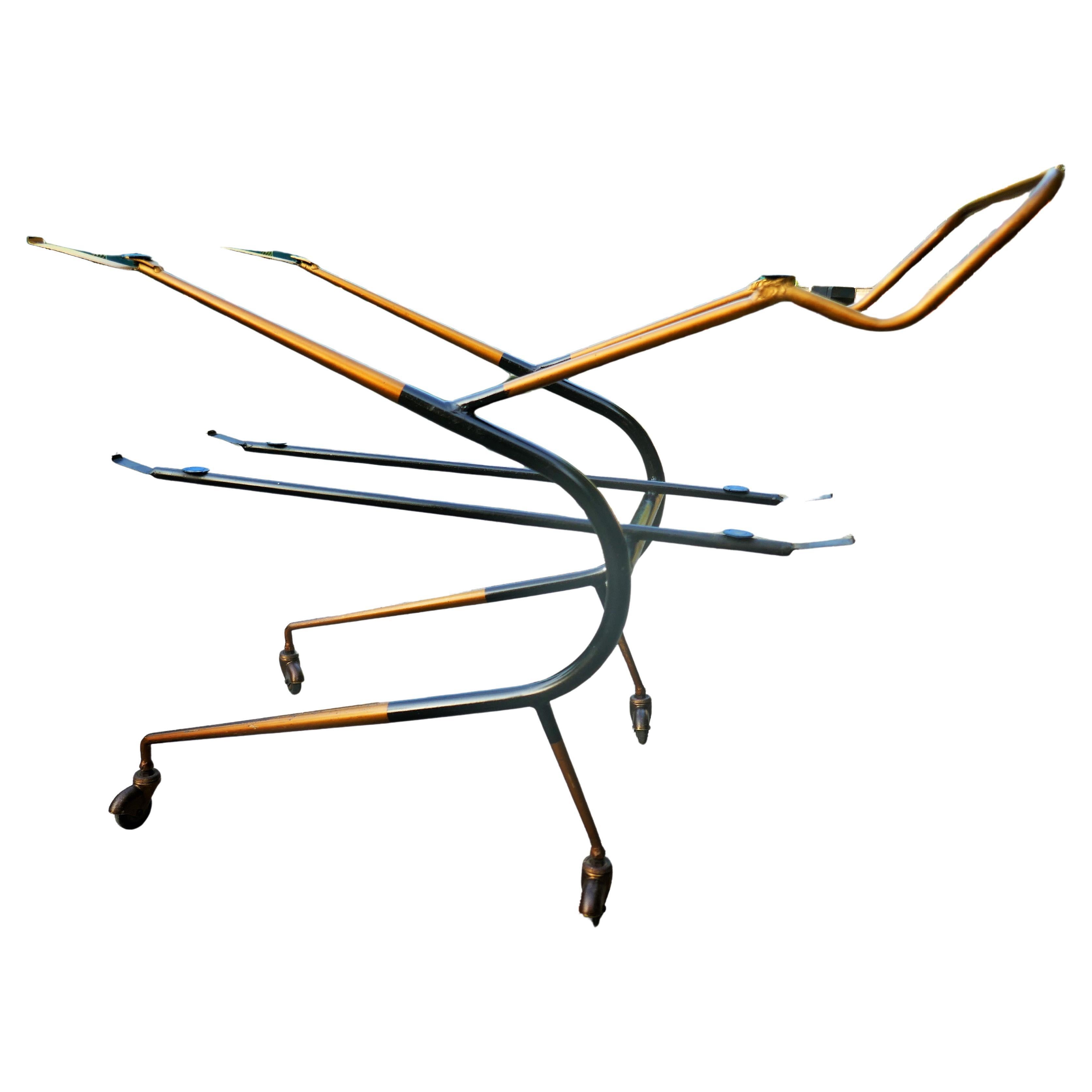 Bar trolley in the style of Ico Parisi or Cesare Lacca For Sale 4