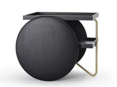 Bar trolley - Mobile side table Casamania & Horm Chariot design GamFratesi