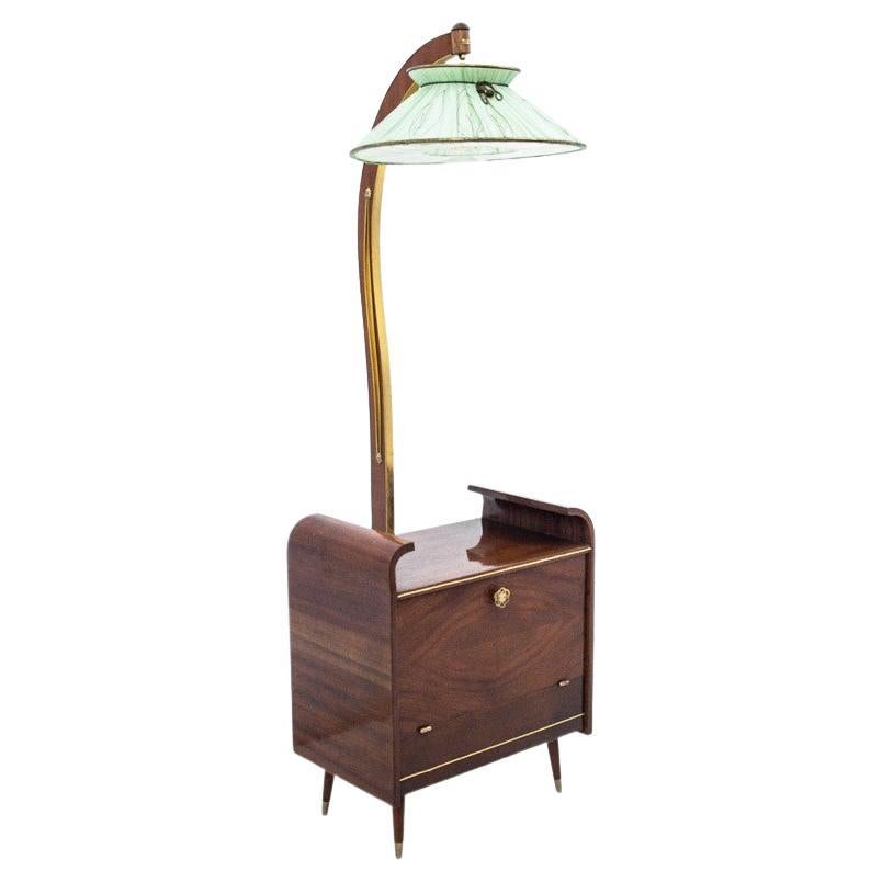 Bar with a lamp, Eastern Europe, 1970s For Sale