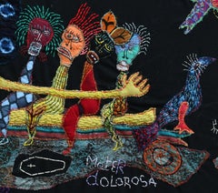 Mater dolorosa Barbara d'Antuono 21st Century art textile art haiti outsider art