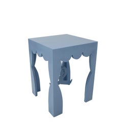 “Baracca e Burattini” Blue Contemporary Stool, Spain, 2025