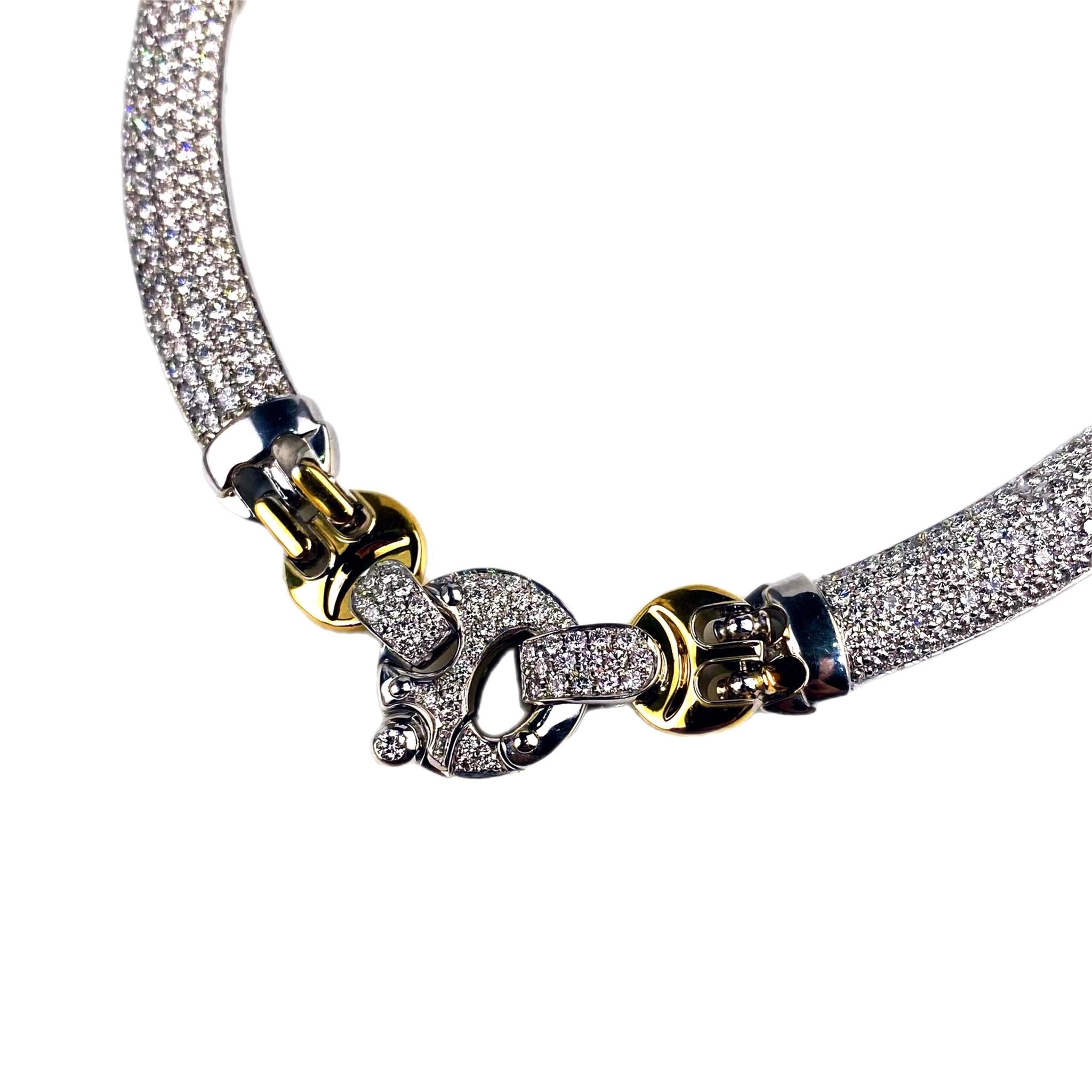 Baraka Necklace
18K White and Yellow Gold
Weight: 93.17 grams
Diamonds: 6.50ctw