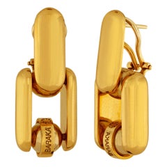 Orecchini Baraka in oro giallo 18 carati