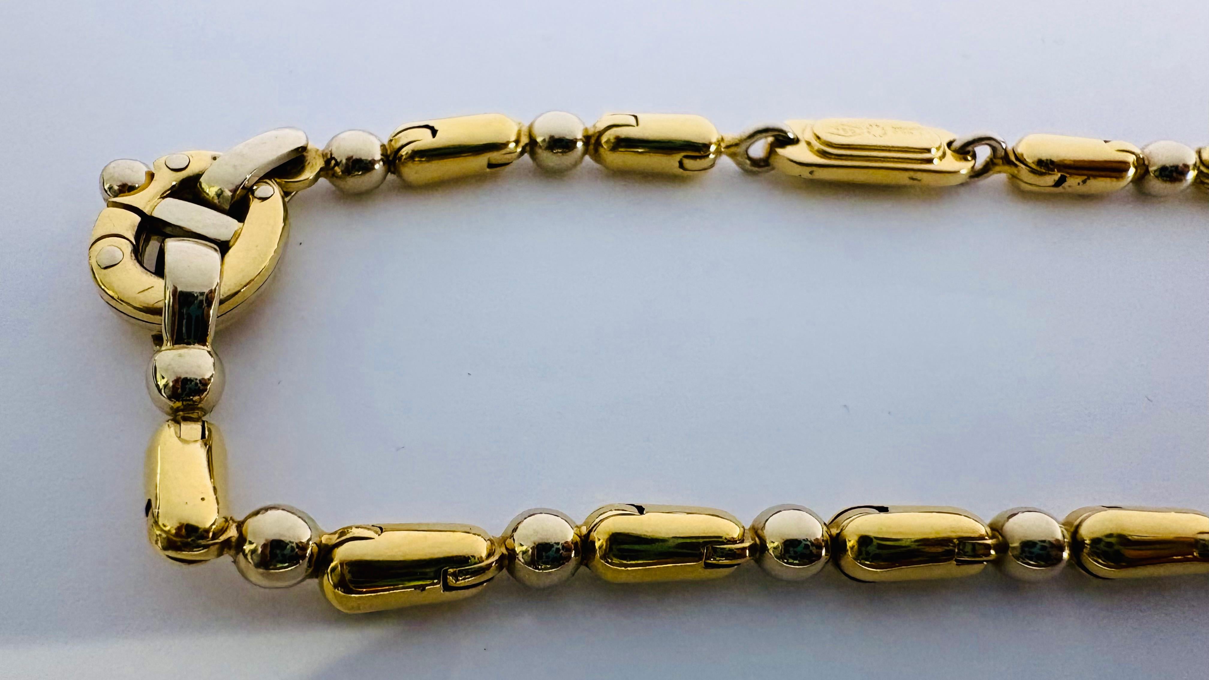 Baraka: La solidez de la elegancia en oro de 18 quilates 43,92 gramos en venta 3