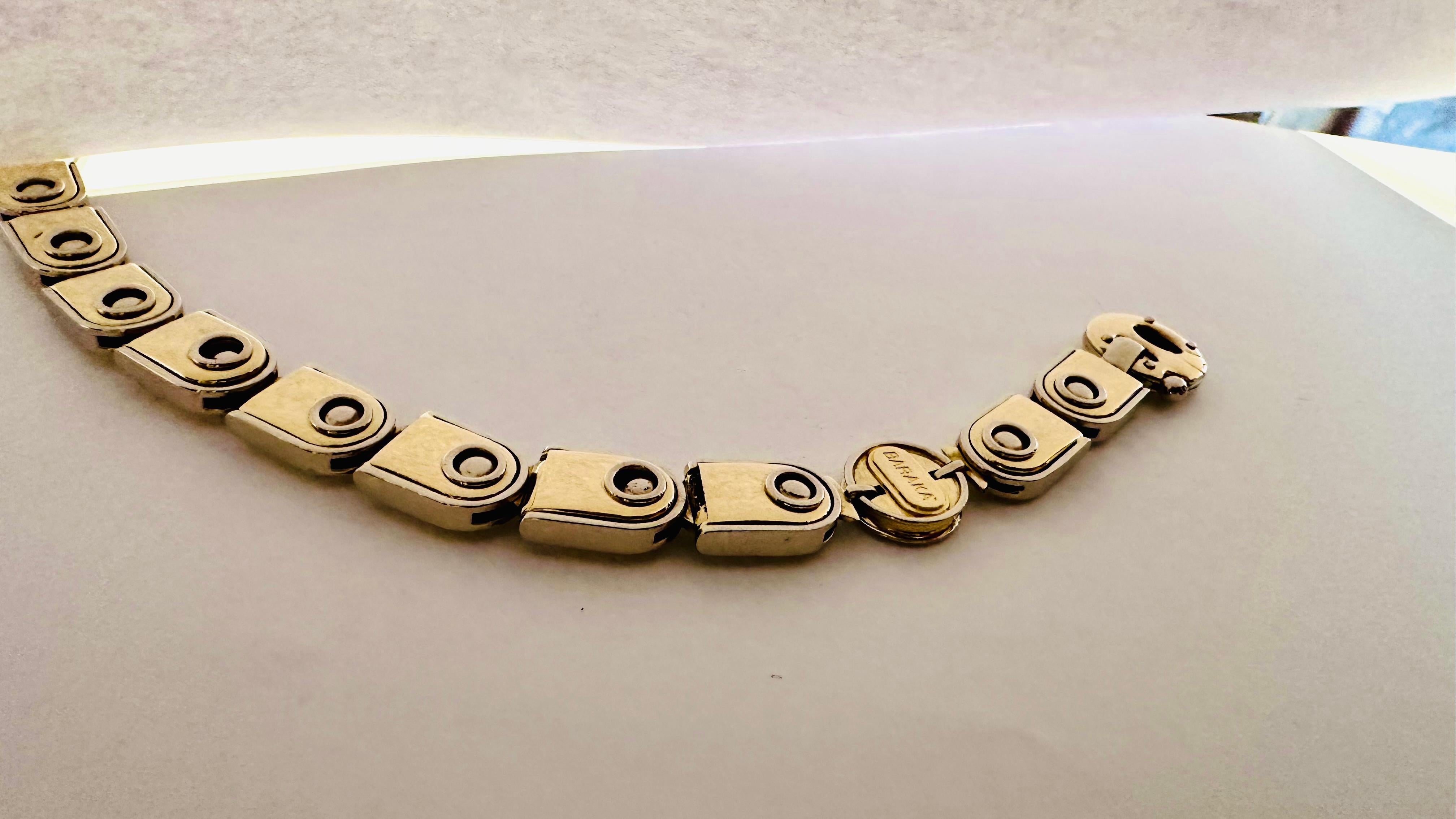 Barakà uomo La Forza e l’Eleganza dell’Oro 18 kt Massiccio Made in Italy For Sale 5