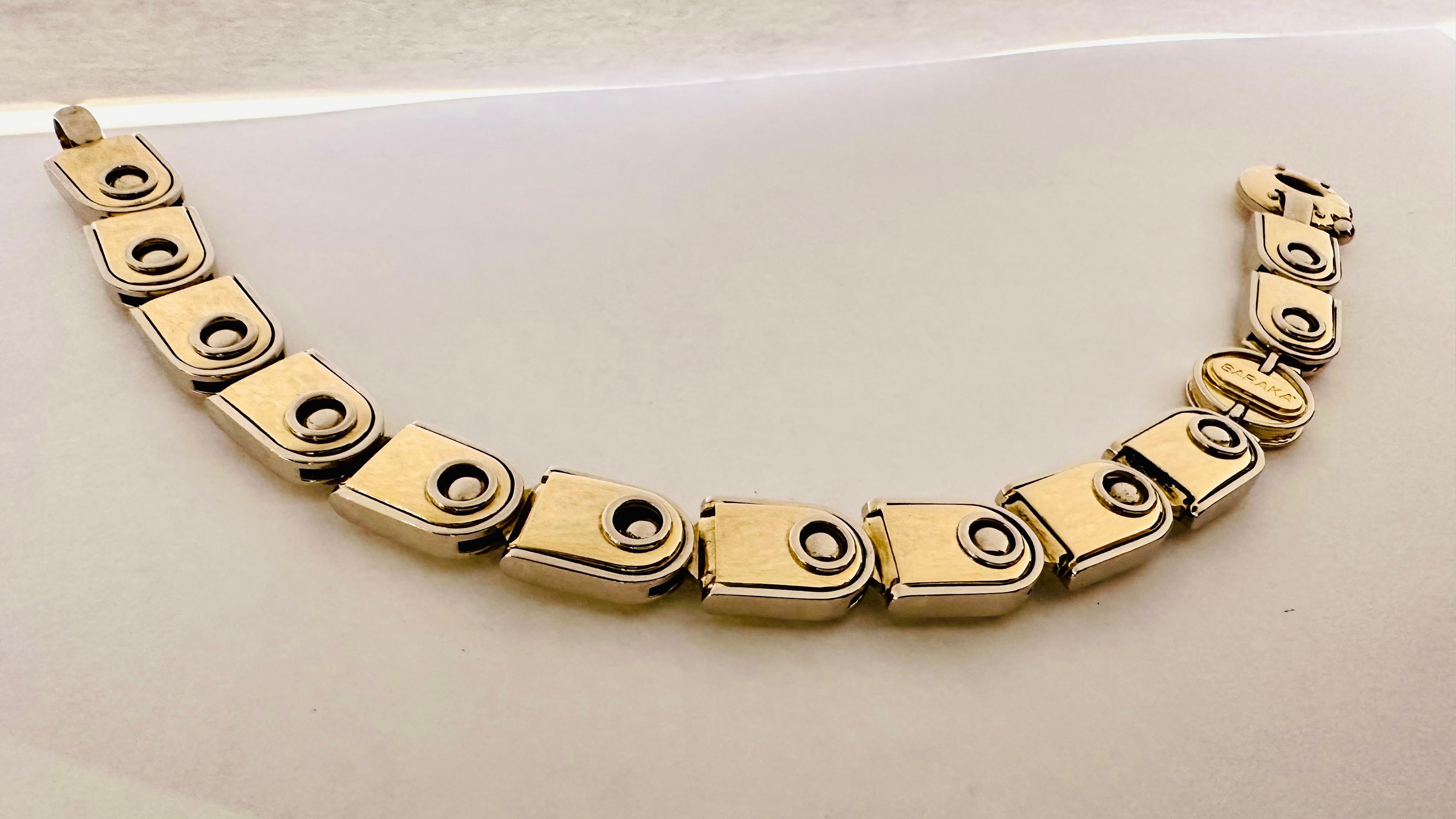 Barakà uomo La Forza e l’Eleganza dell’Oro 18 kt Massiccio Made in Italy For Sale 6