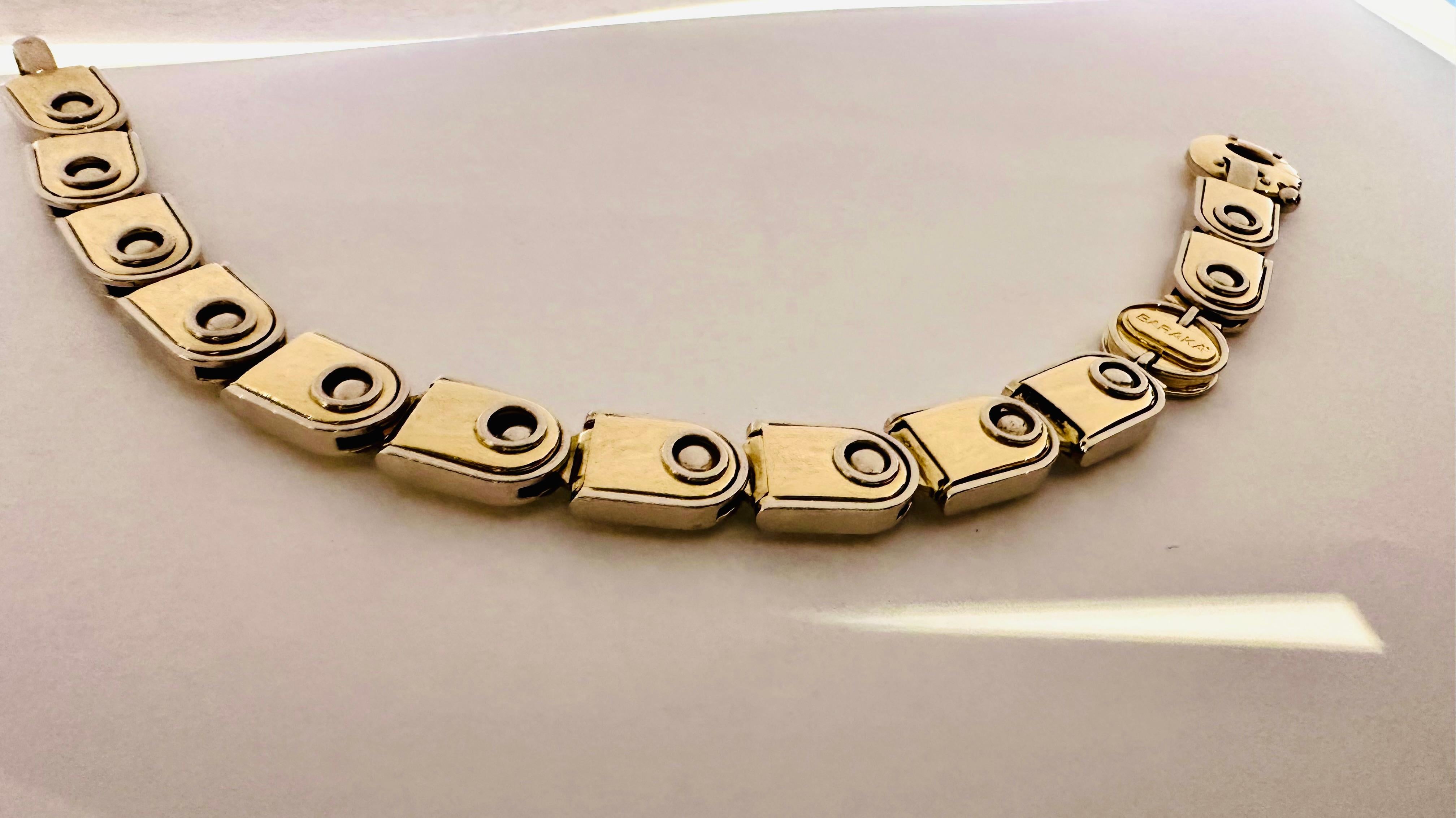 Barakà uomo La Forza e l’Eleganza dell’Oro 18 kt Massiccio Made in Italy For Sale 7