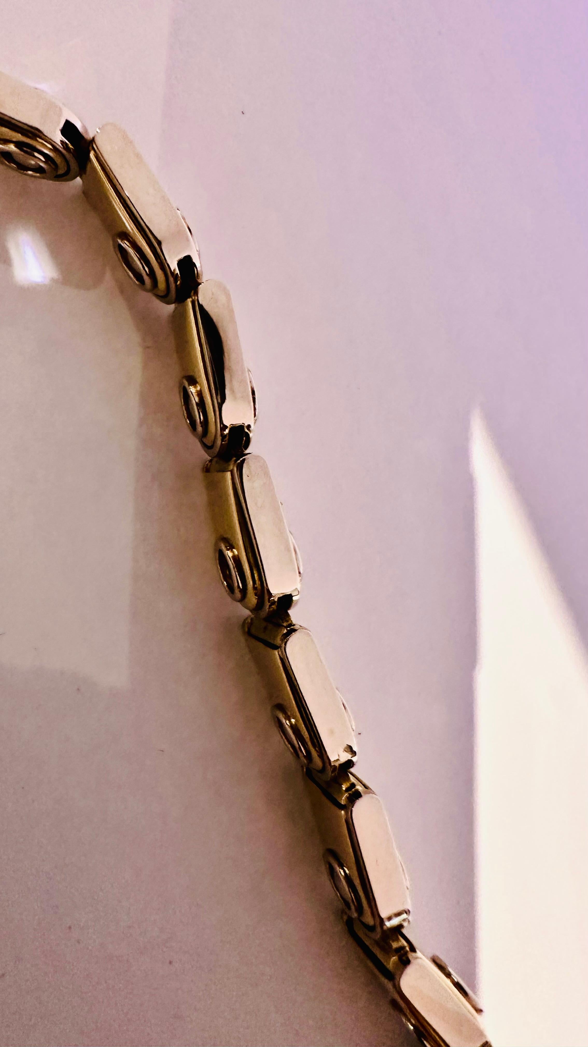 Barakà uomo La Forza e l’Eleganza dell’Oro 18 kt Massiccio Made in Italy For Sale 8
