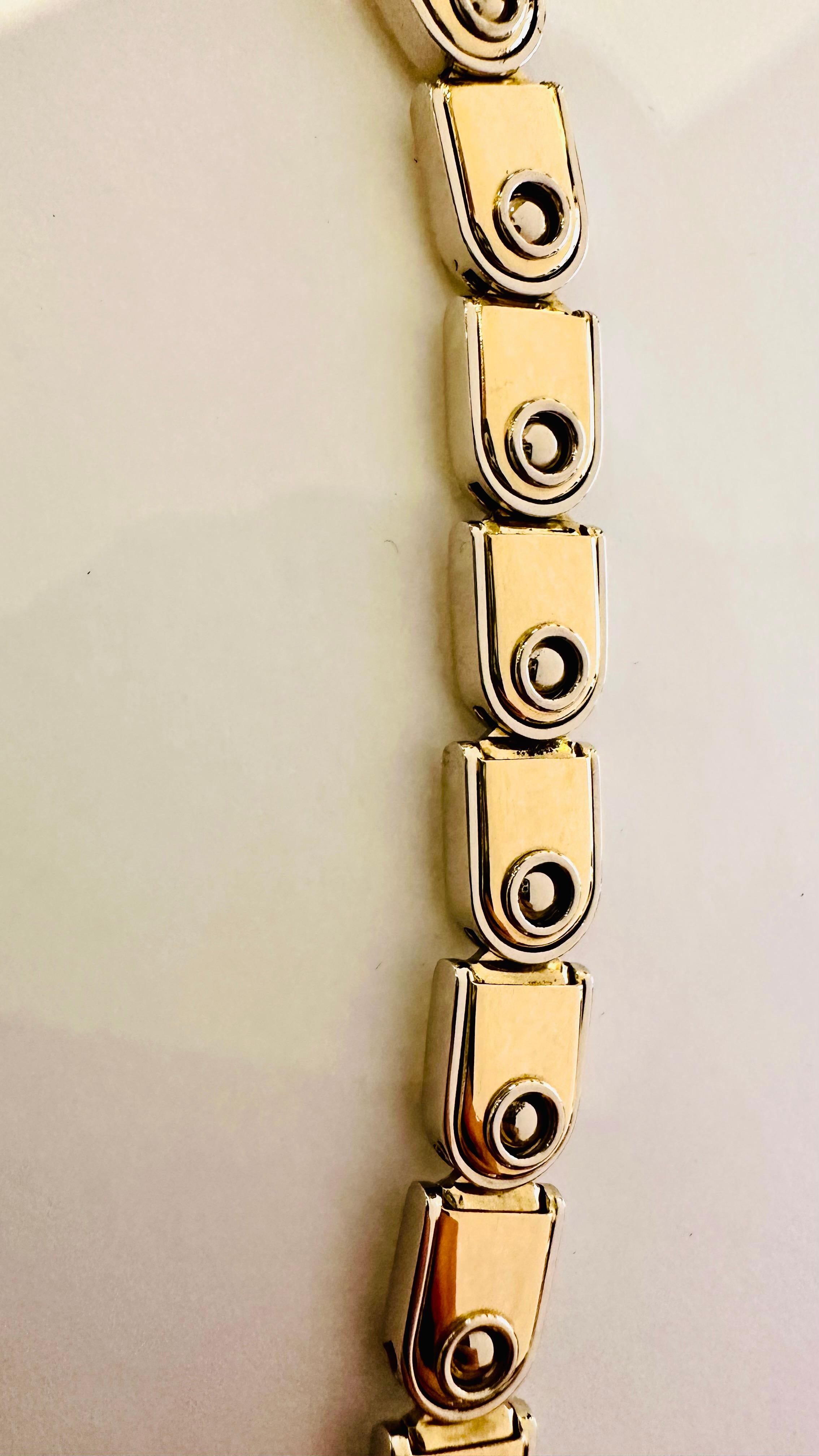 Contemporary Barakà uomo La Forza e l’Eleganza dell’Oro 18 kt Massiccio Made in Italy For Sale