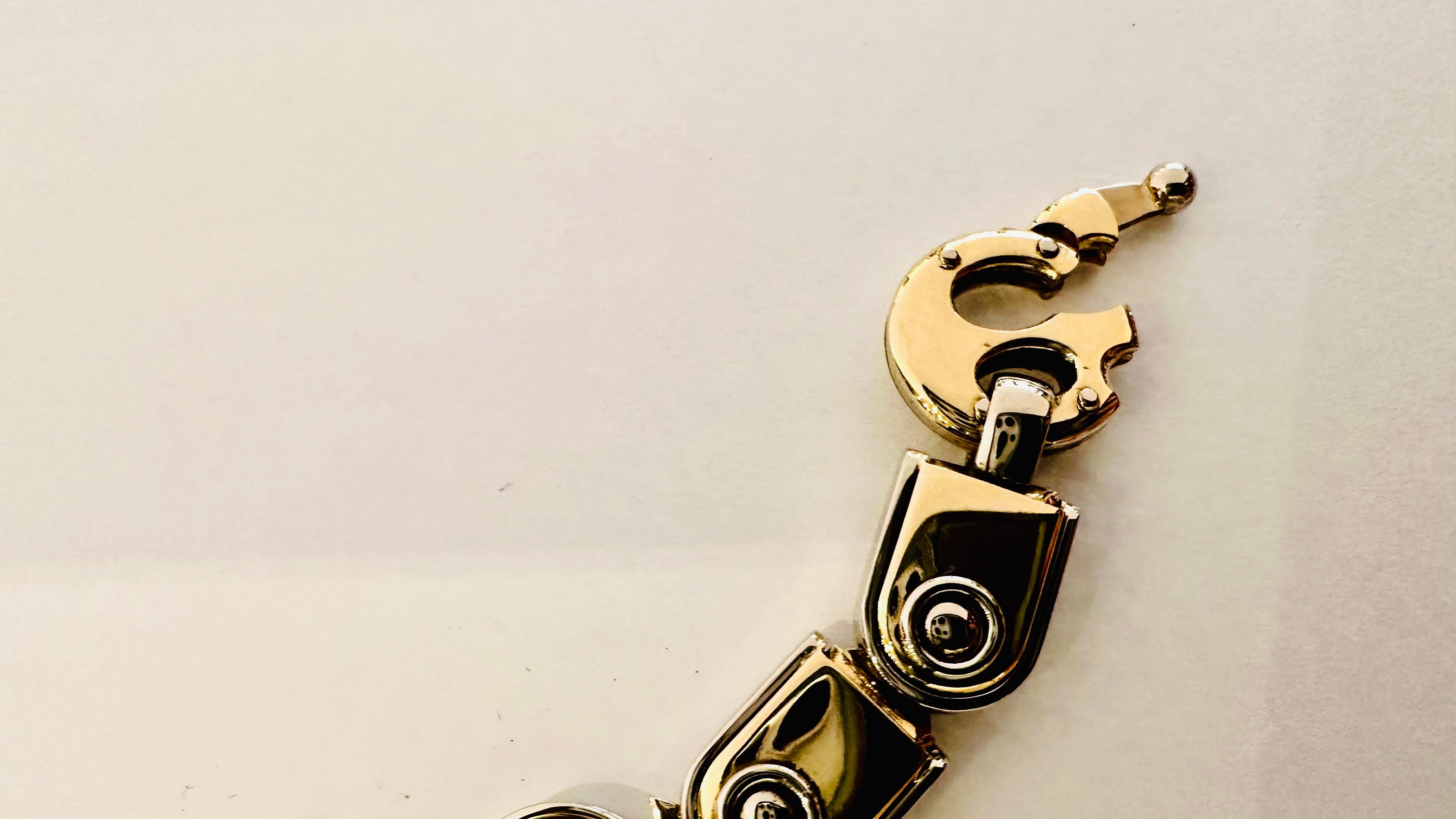 Barakà uomo La Forza e l’Eleganza dell’Oro 18 kt Massiccio Made in Italy For Sale 1