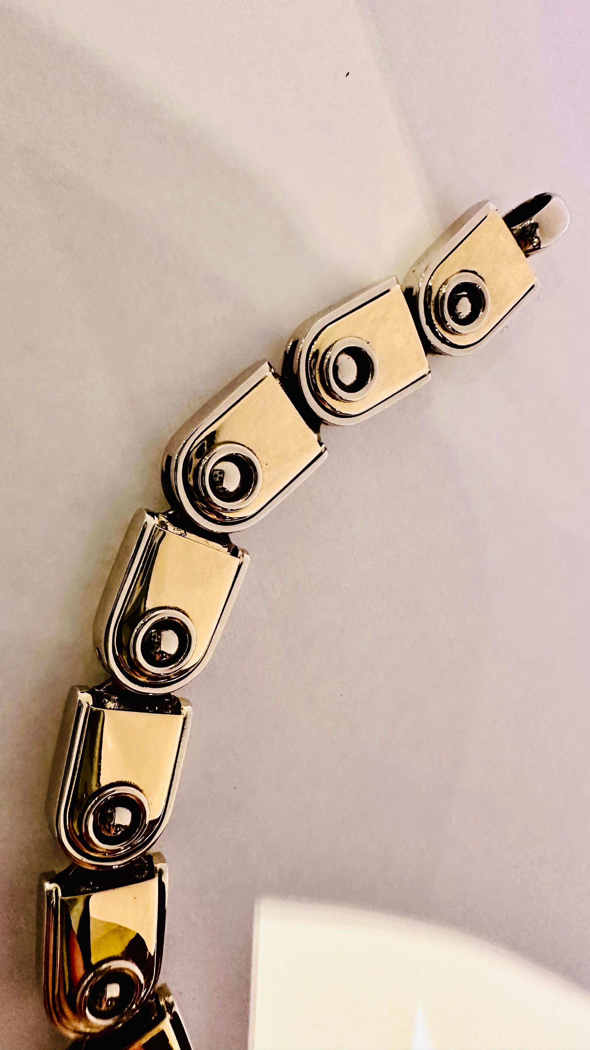 Barakà uomo La Forza e l’Eleganza dell’Oro 18 kt Massiccio Made in Italy For Sale 2