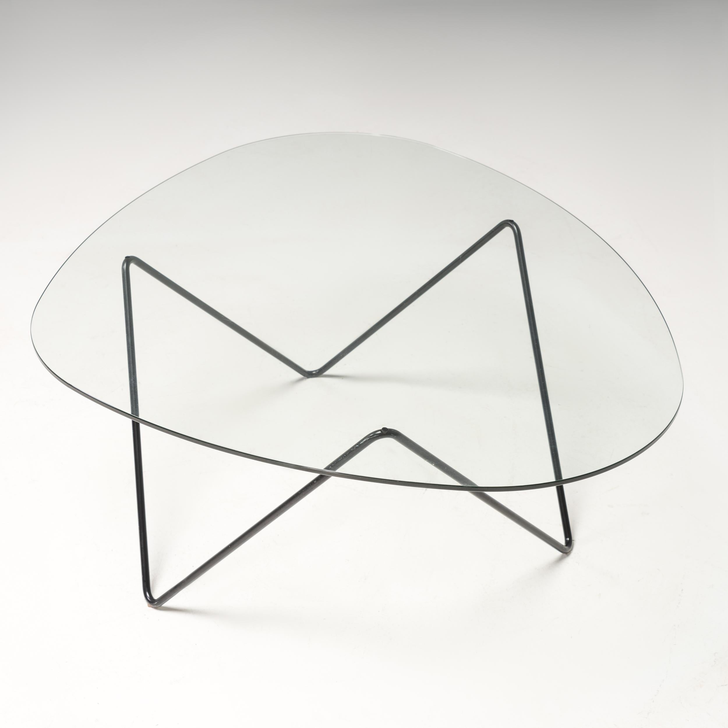 Barba Corsini for Gubi Pedrera Glass Coffee Table In Good Condition In Basildon, London