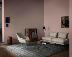 Mesa baja "Pedrera" de Barba Corsini en negro para Gubi