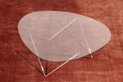 Barba Corsini 'Pedrera' Coffee Table in Chrome for Gubi