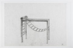 "Barba d'Argento" Calc drawing by Paolo Pallucco, 2022