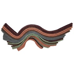 Barbara Barron Textil Faser Kunst Skulptur Wandbehang